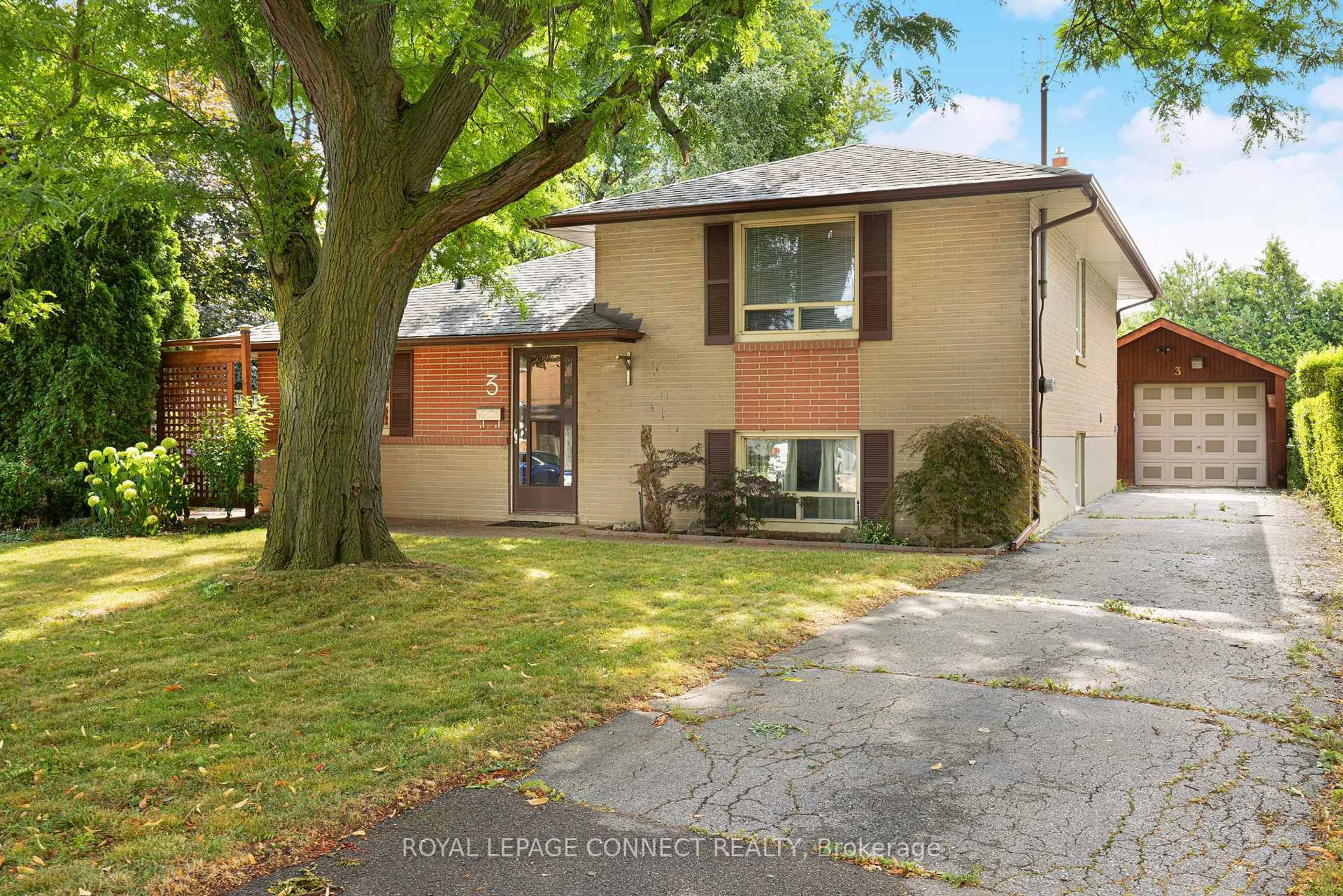 Home with brick exterior material, street for 3 Brougham Cres, Toronto Ontario M9R 1J3