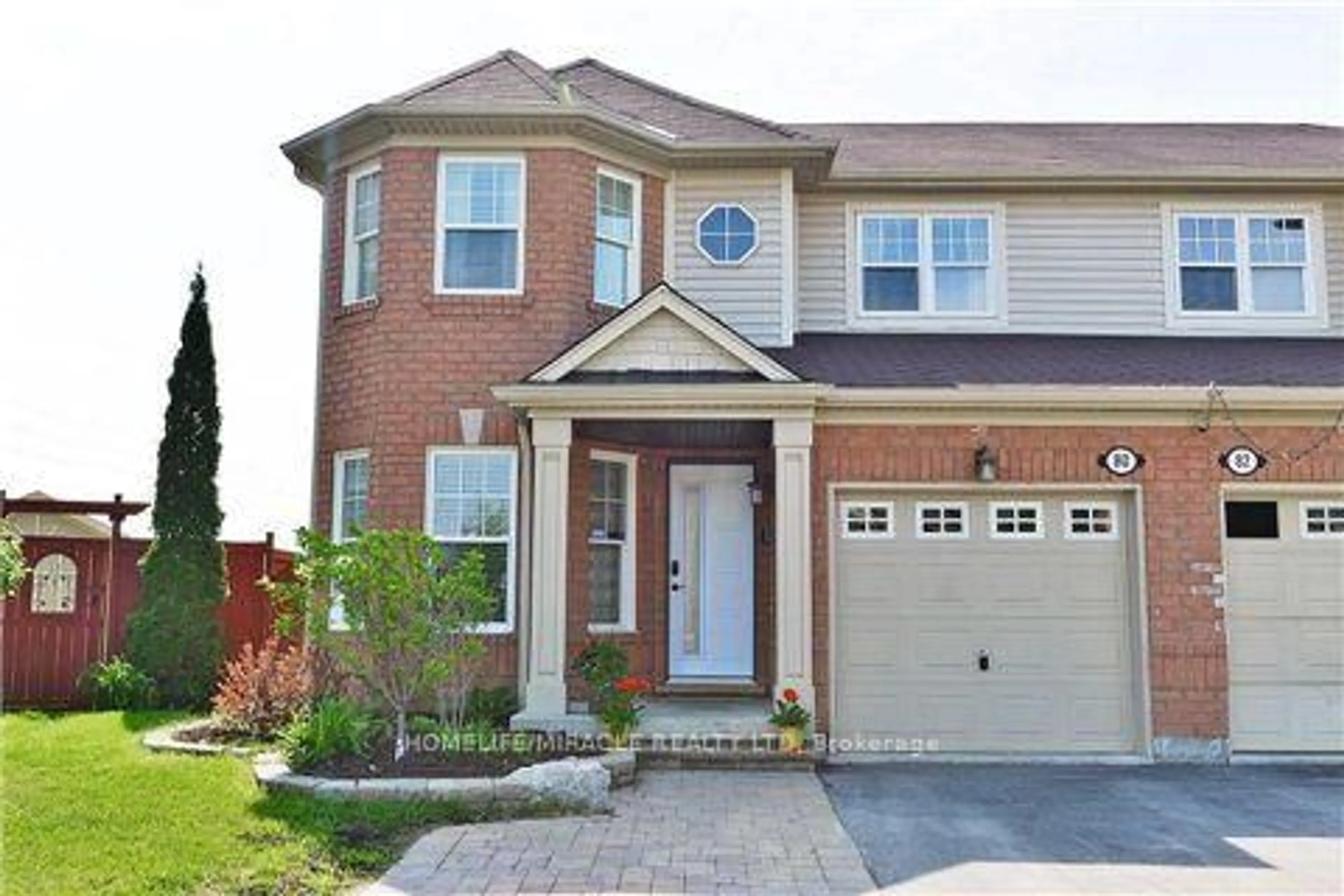 Home with brick exterior material, street for 80 Sweetwood Circ, Brampton Ontario L7A 2S1
