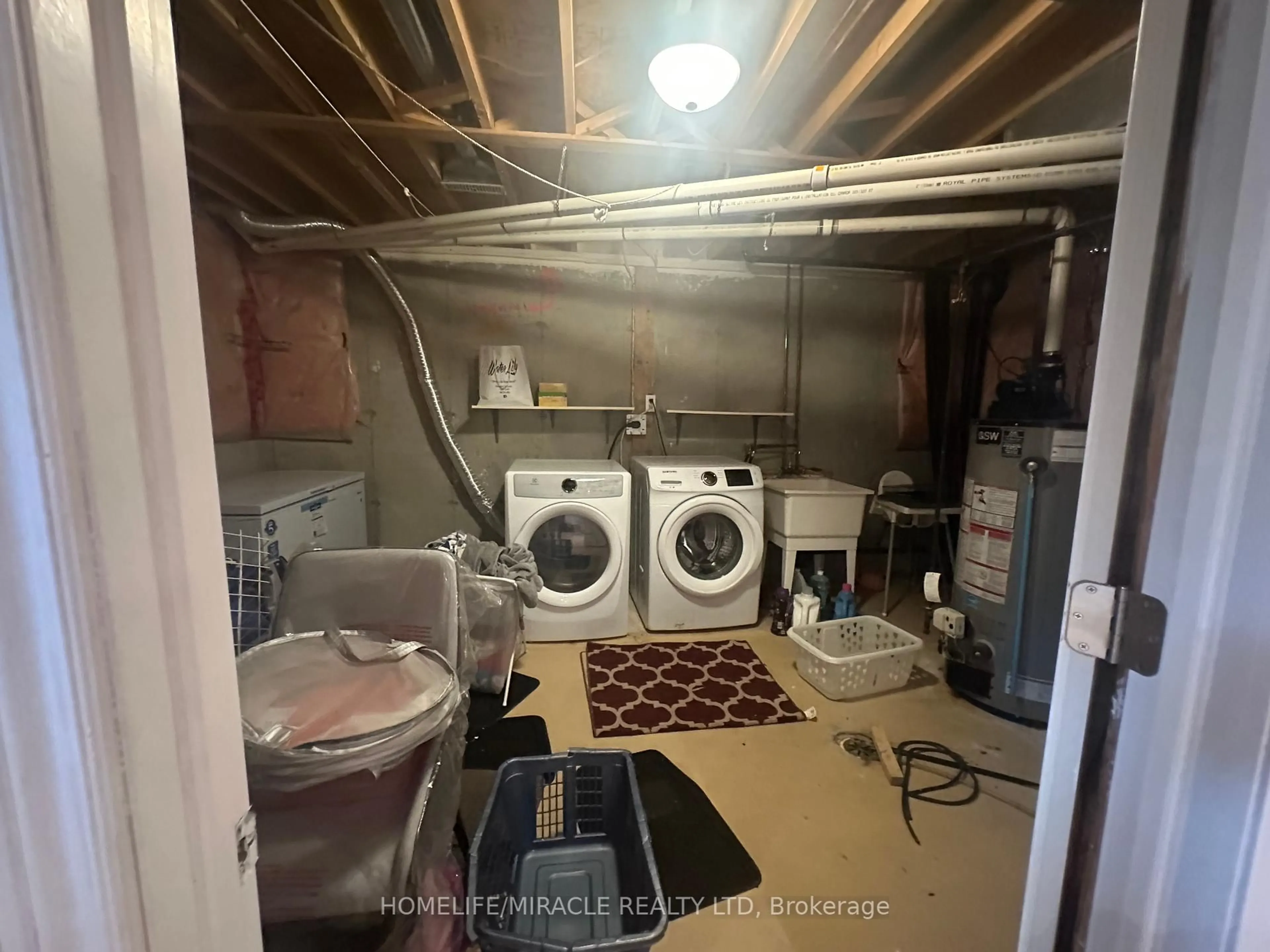 Laundry room for 80 Sweetwood Circ, Brampton Ontario L7A 2S1