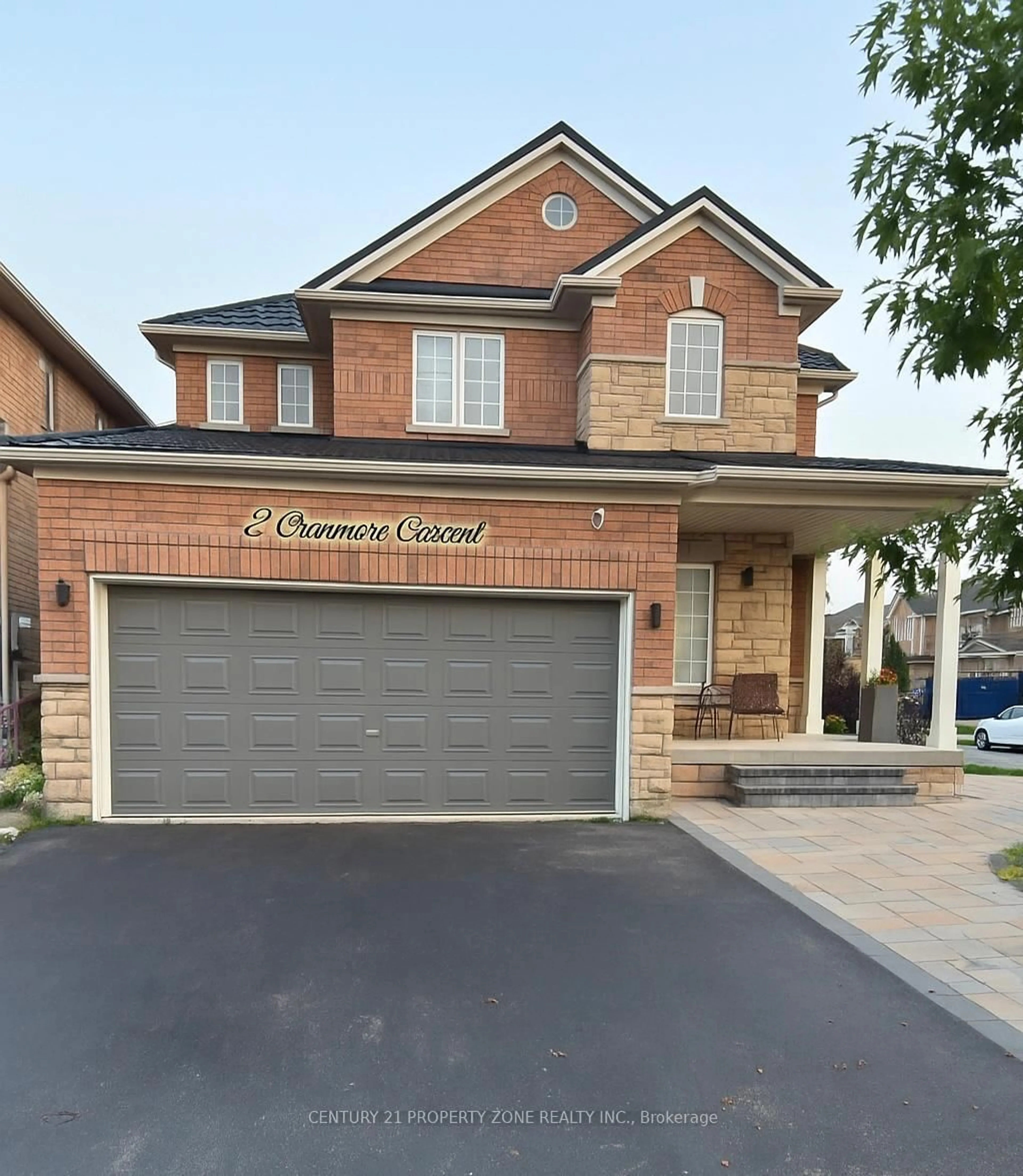 Home with brick exterior material, street for 2 Oranmore Cres, Brampton Ontario L6X 0J9