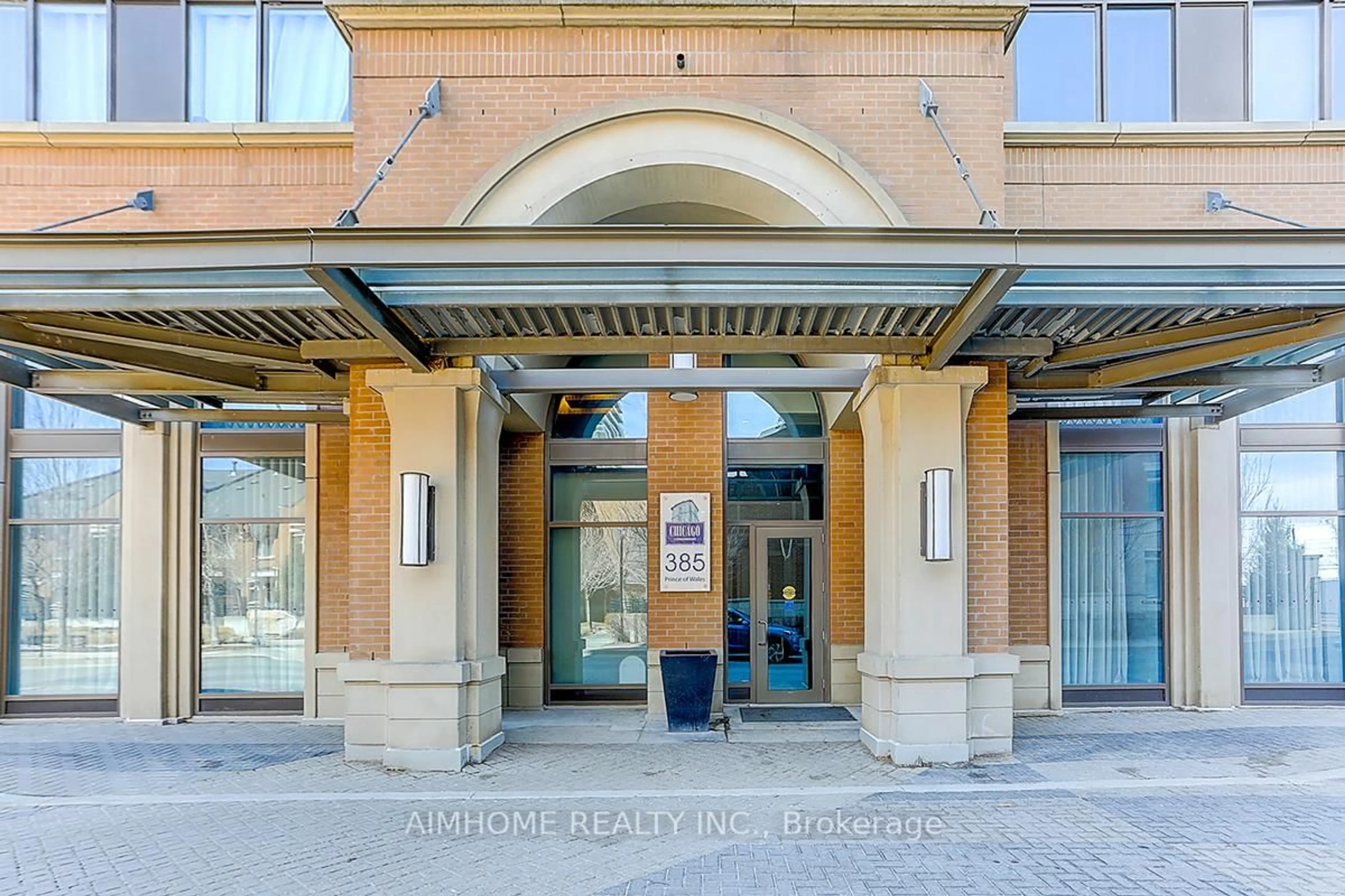 Indoor foyer for 385 Prince Of Wales Dr #1106, Mississauga Ontario L5B 0C6