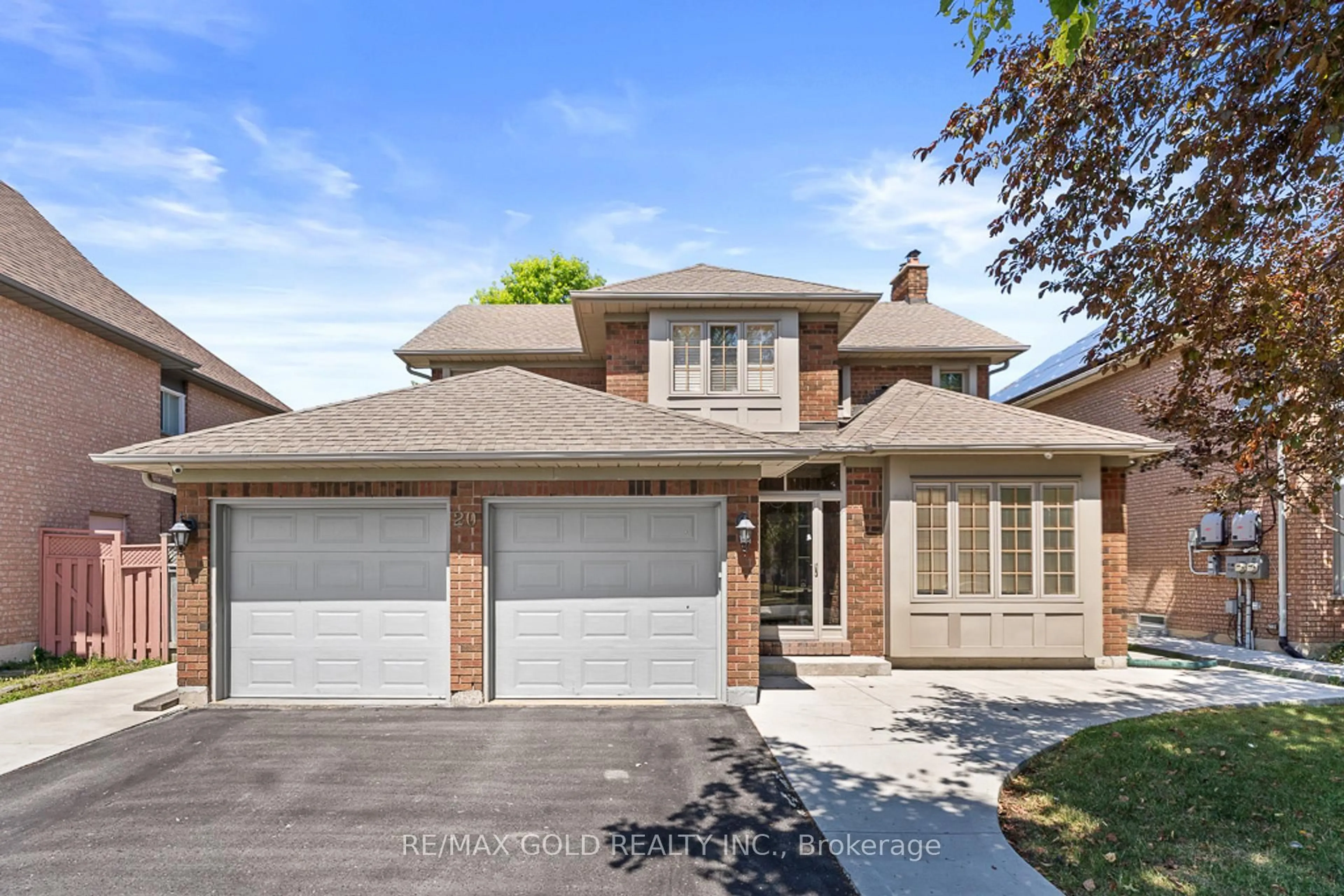 Home with brick exterior material, street for 20 Mountainberry Rd, Brampton Ontario L6R 1J2