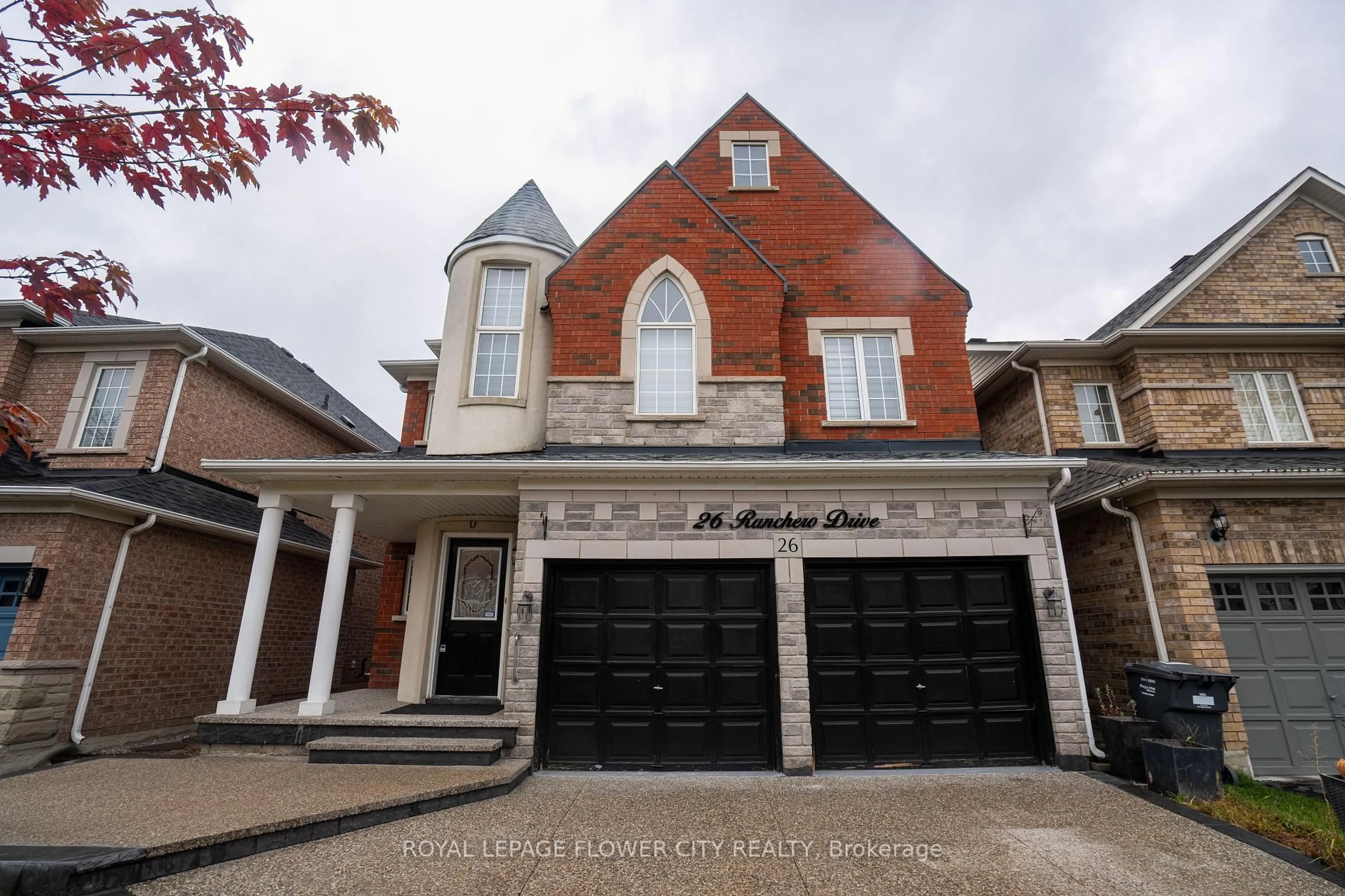 Home with brick exterior material, street for 26 Ranchero Dr, Brampton Ontario L7A 3C7