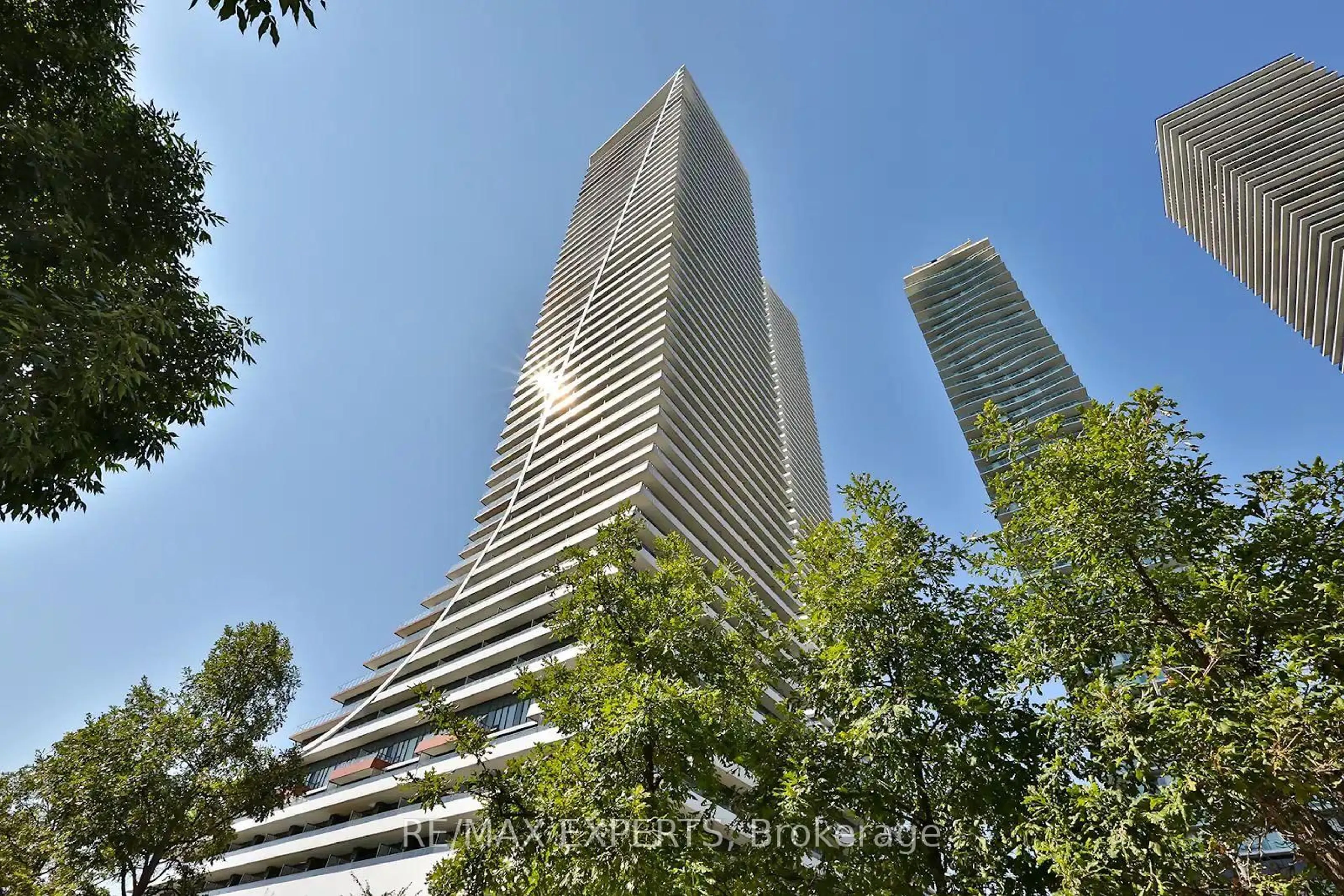 A pic from outside/outdoor area/front of a property/back of a property/a pic from drone, unknown for 20 Shore Breeze Dr #3703, Toronto Ontario M8V 0C7