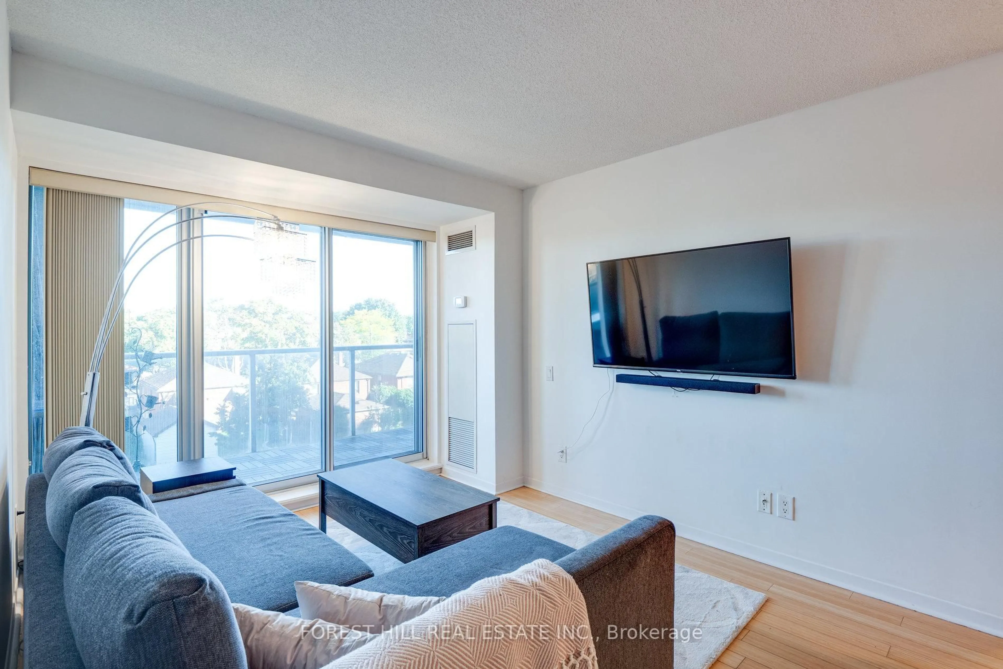 Living room with furniture, unknown for 1040 The Queensway Ave #301, Toronto Ontario M8Z 0A7