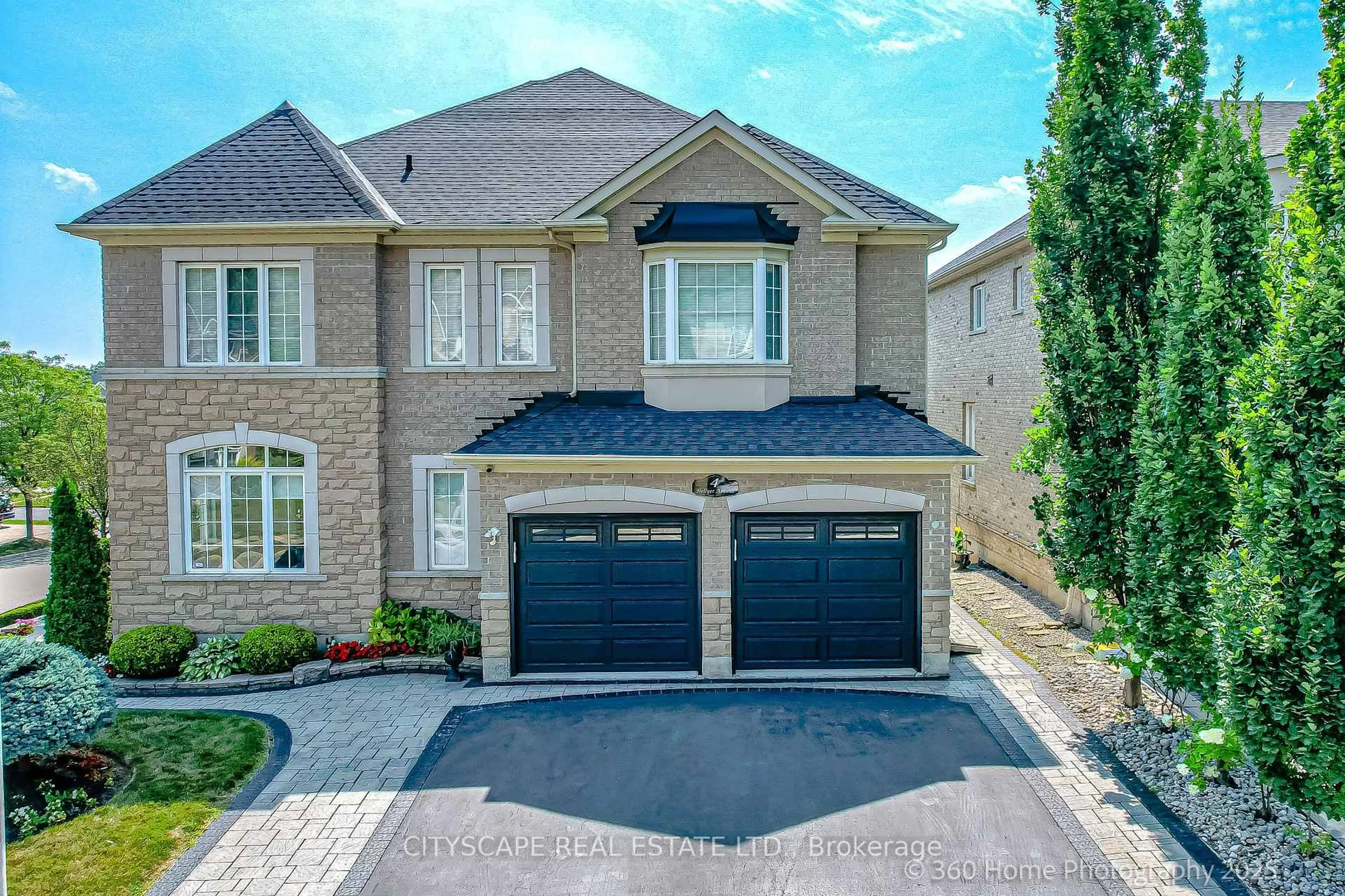 Home with brick exterior material, street for 4 Hellyer Ave, Brampton Ontario L6Y 0M3