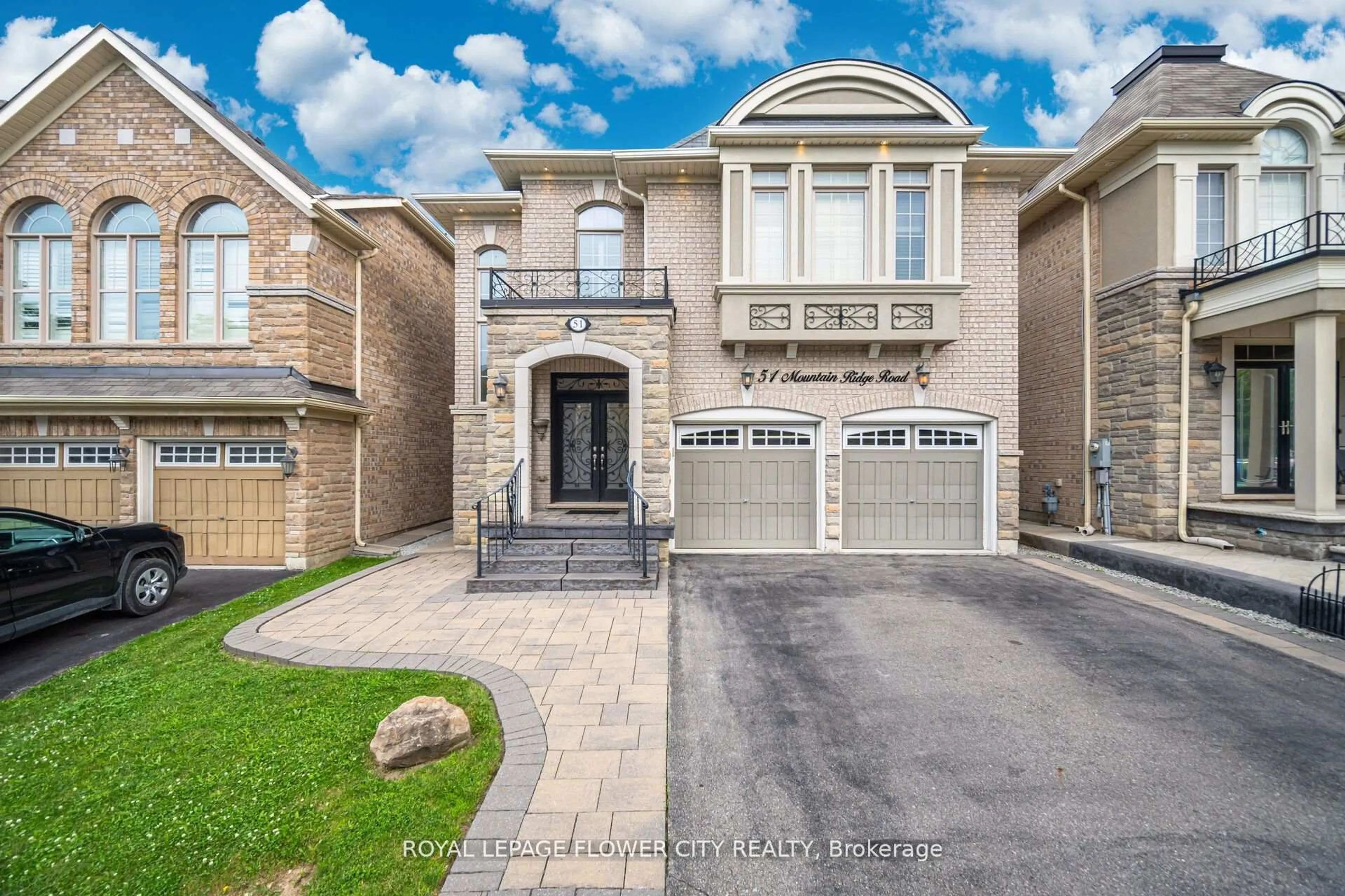 Home with brick exterior material, street for 51 Mountain Ridge Rd, Brampton Ontario L6Y 0T2