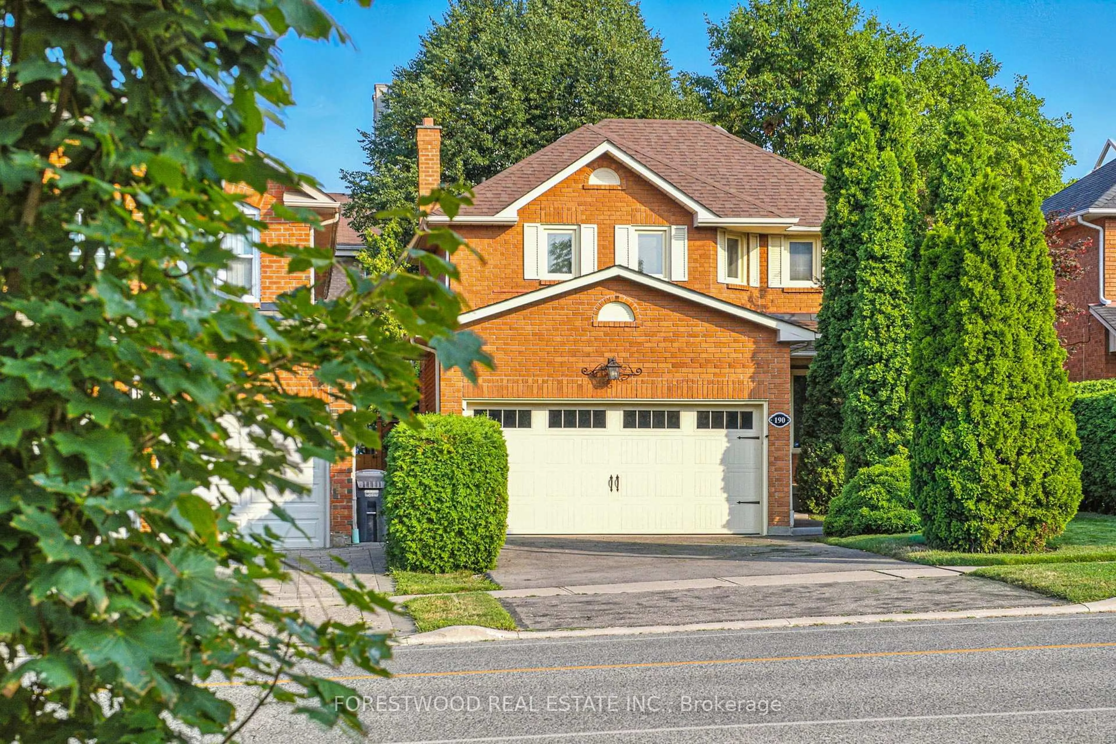 Home with brick exterior material, street for 190 Nahani Way, Mississauga Ontario L4Z 3J5