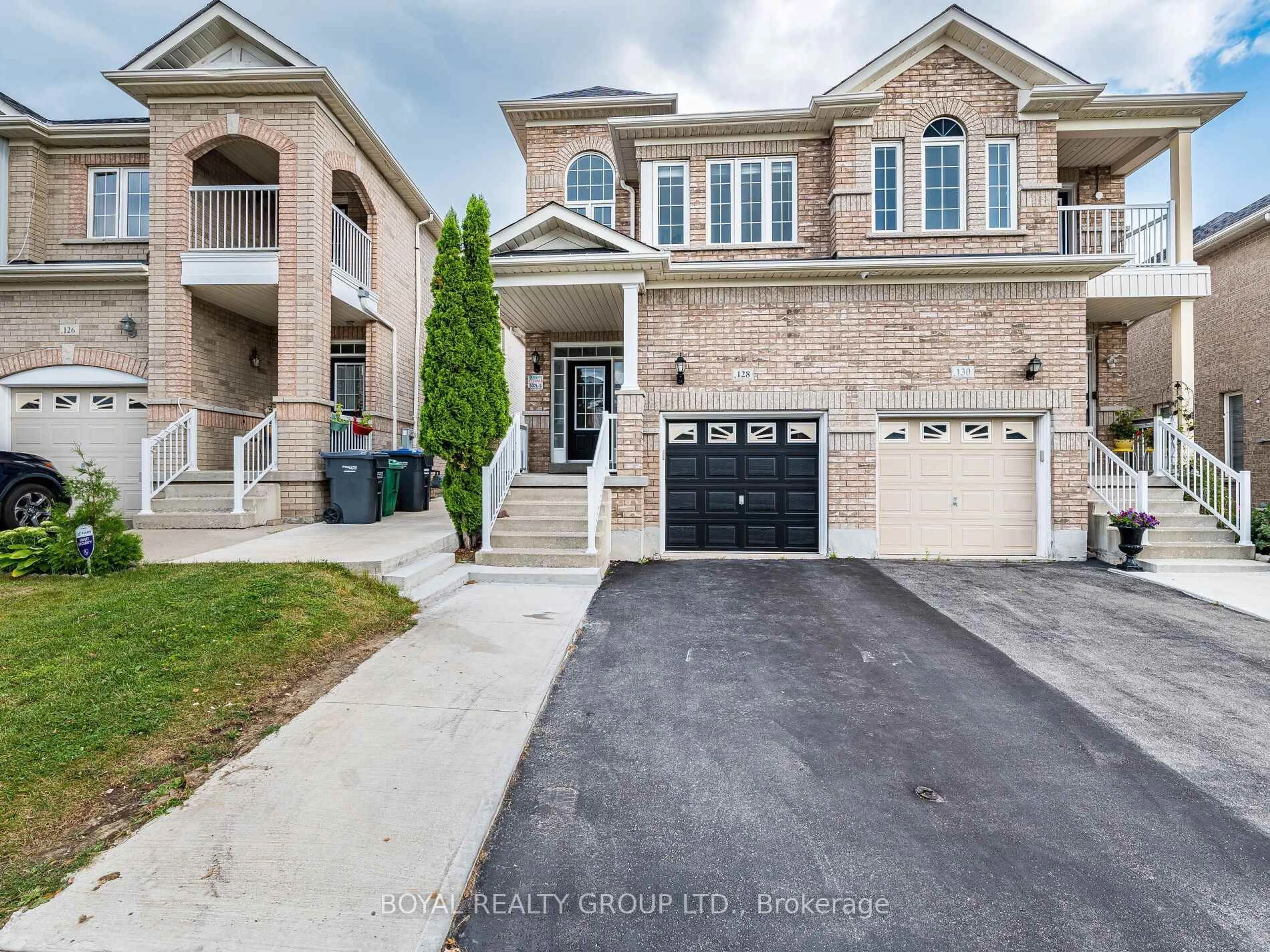 Home with brick exterior material, street for 128 Rocky Point Cres, Brampton Ontario L6V 4S6
