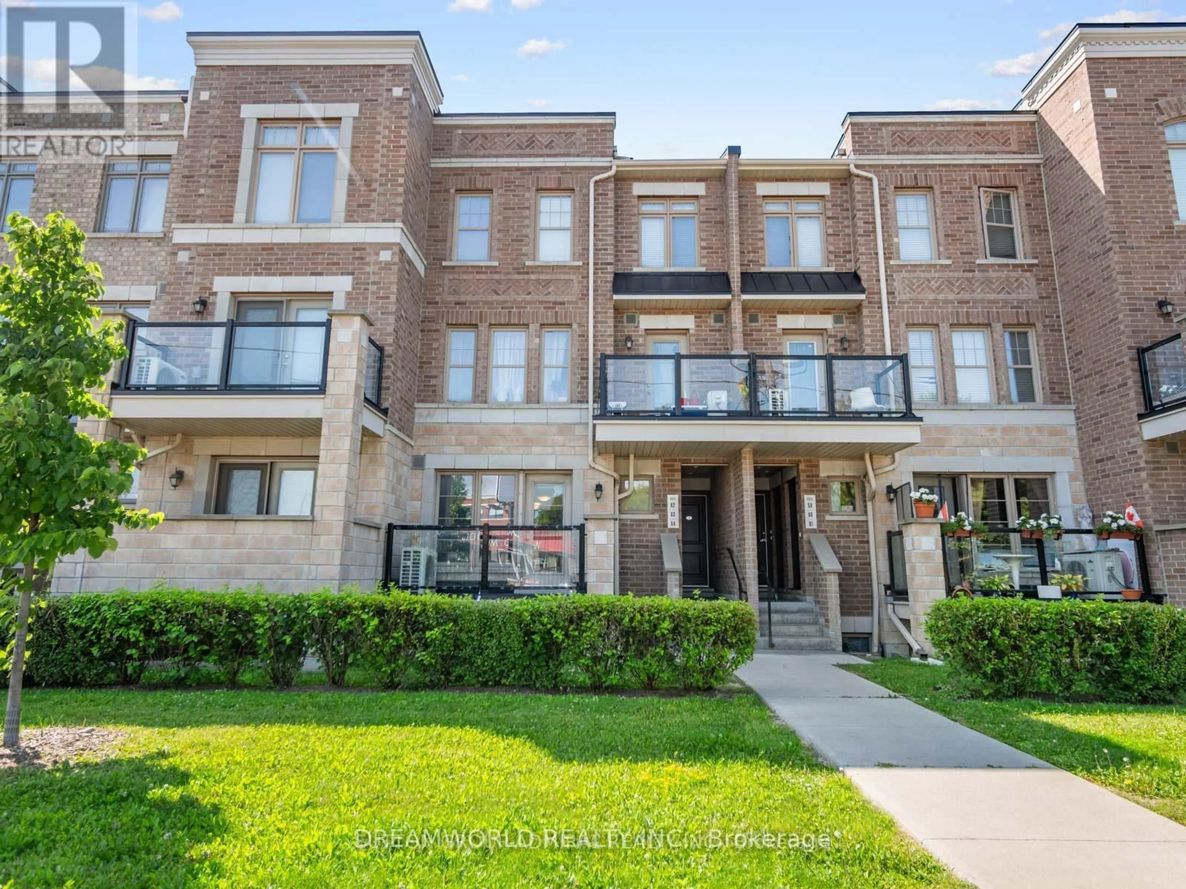 Home with brick exterior material, street for 2315 Sheppard Ave #64, Toronto Ontario M9M 0E8