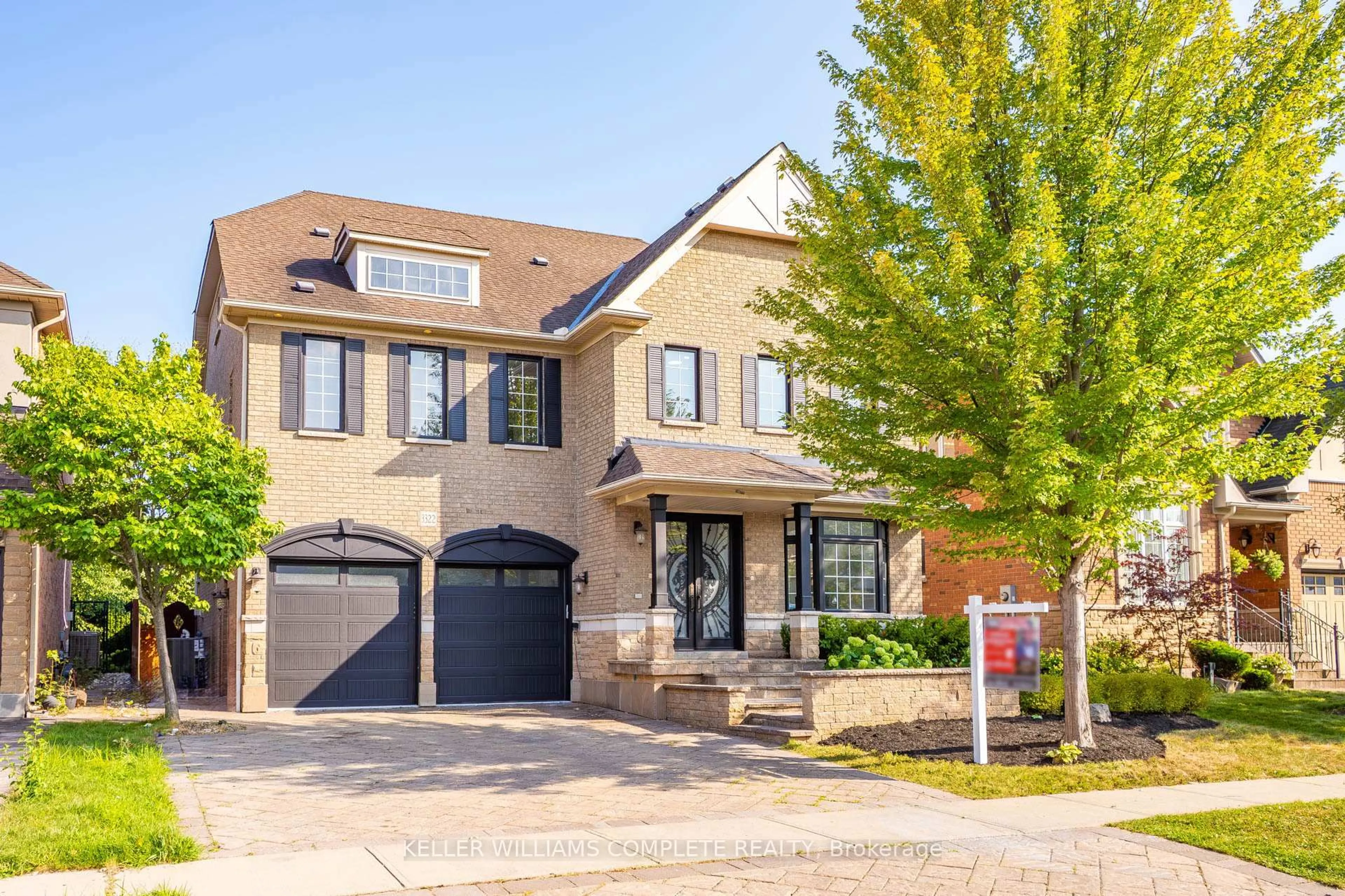 Home with brick exterior material, street for 3322 Fox Run Circ, Oakville Ontario L6L 6W4