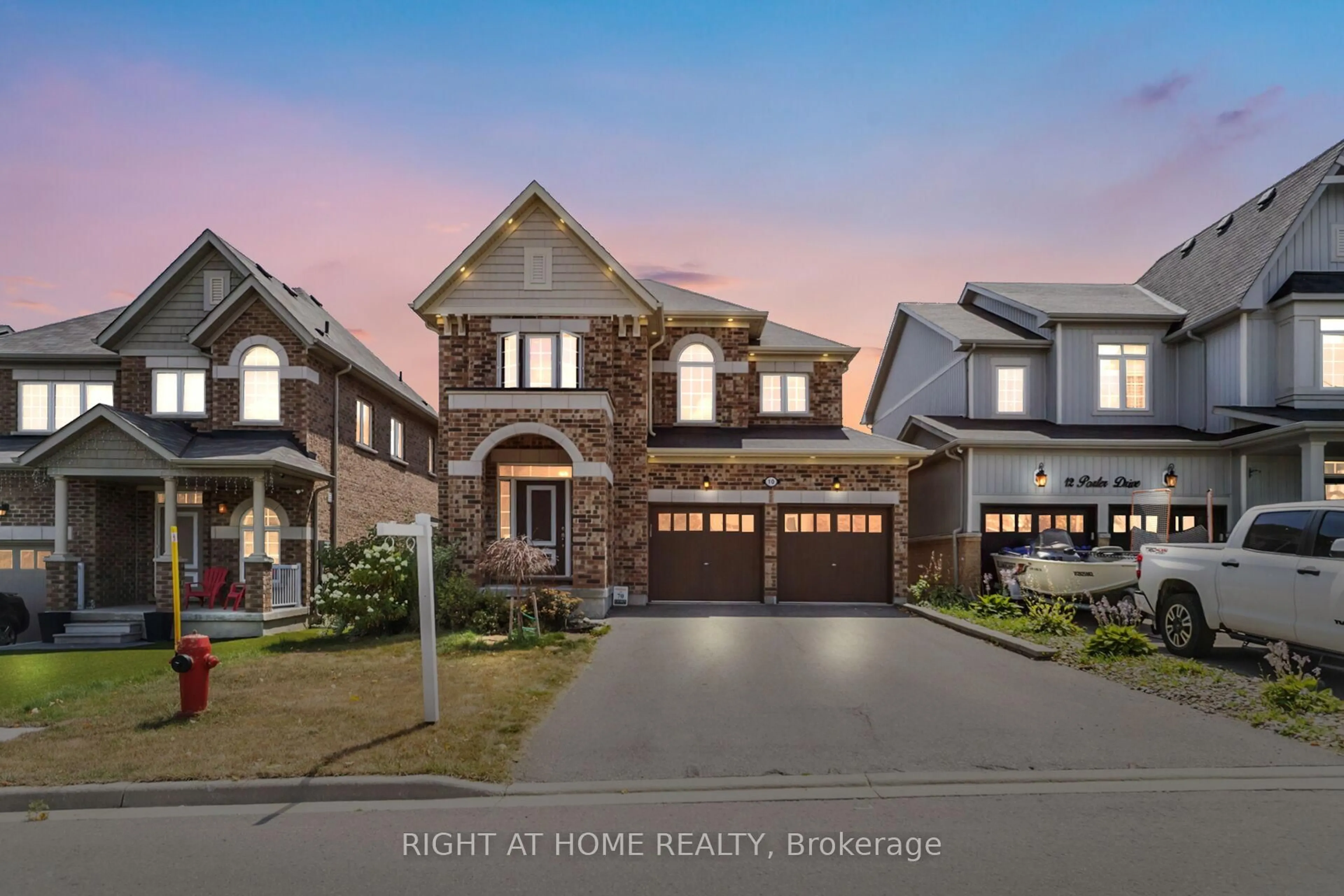 Home with brick exterior material, street for 10 Porter Dr, Orangeville Ontario L9W 6Z4