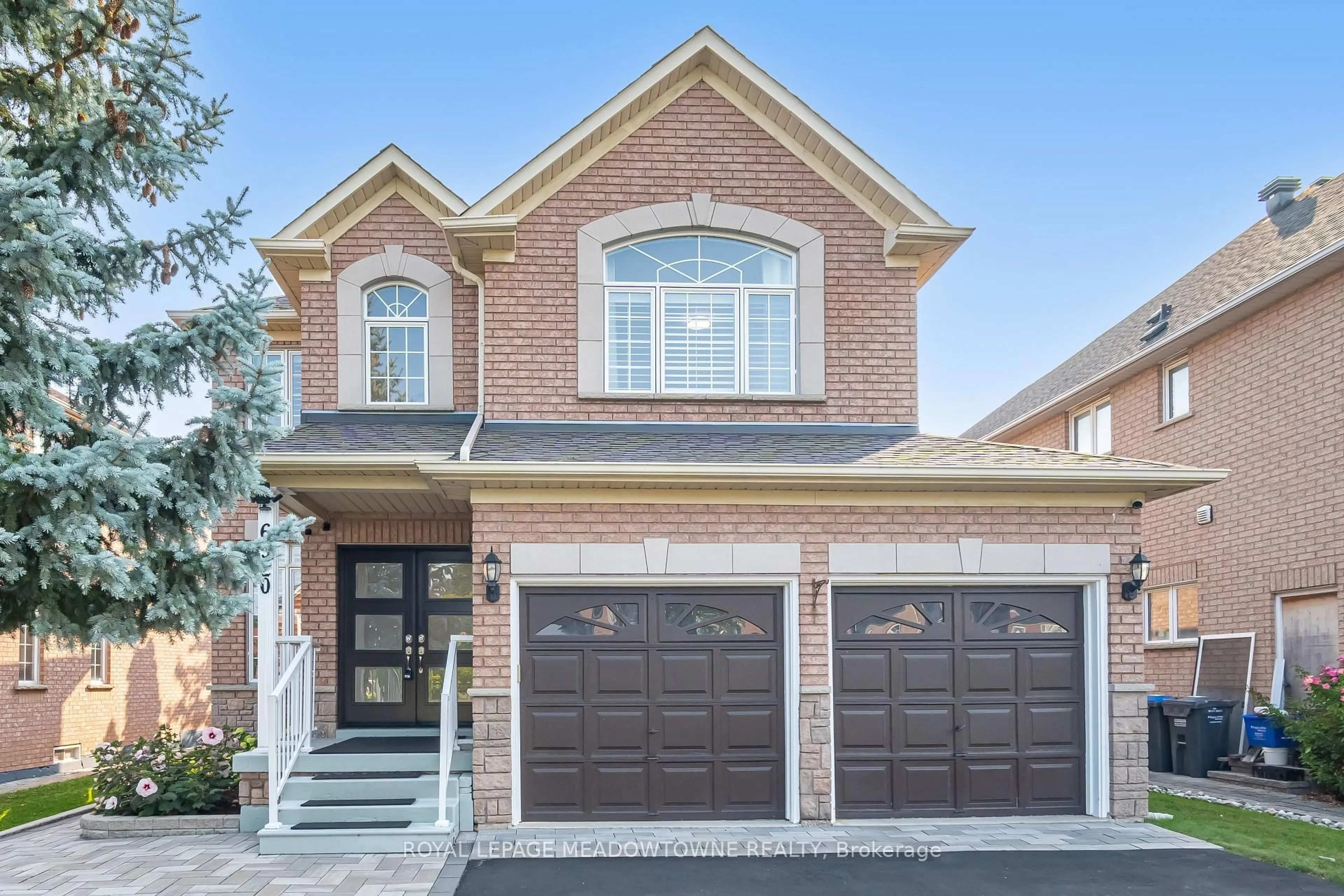 Home with brick exterior material, street for 6520 Western Skies Way, Mississauga Ontario L5W 1G4