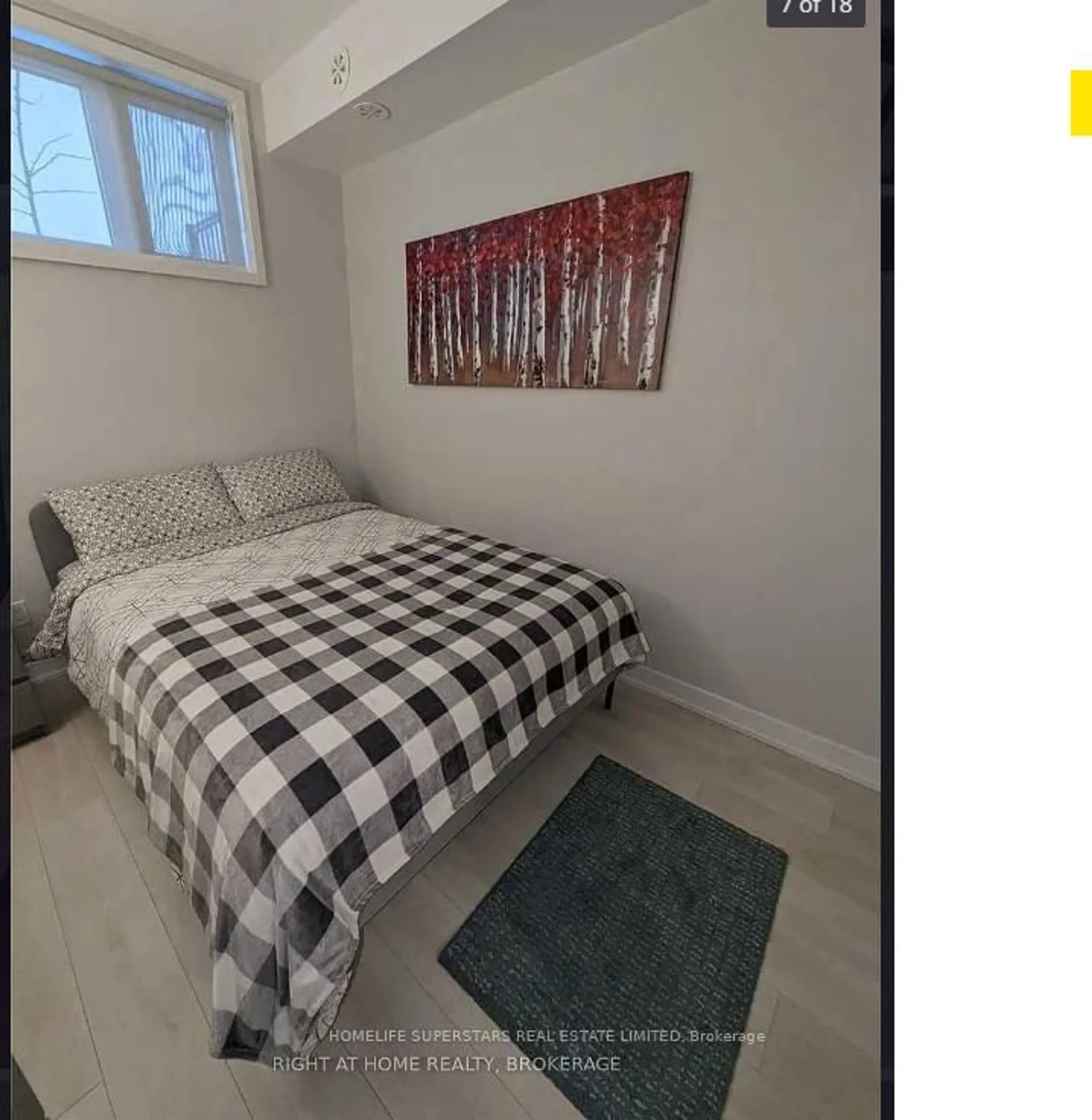 Bedroom with bed, unknown for 1135 cooke Blvd #120, Burlington Ontario L7T 4A8