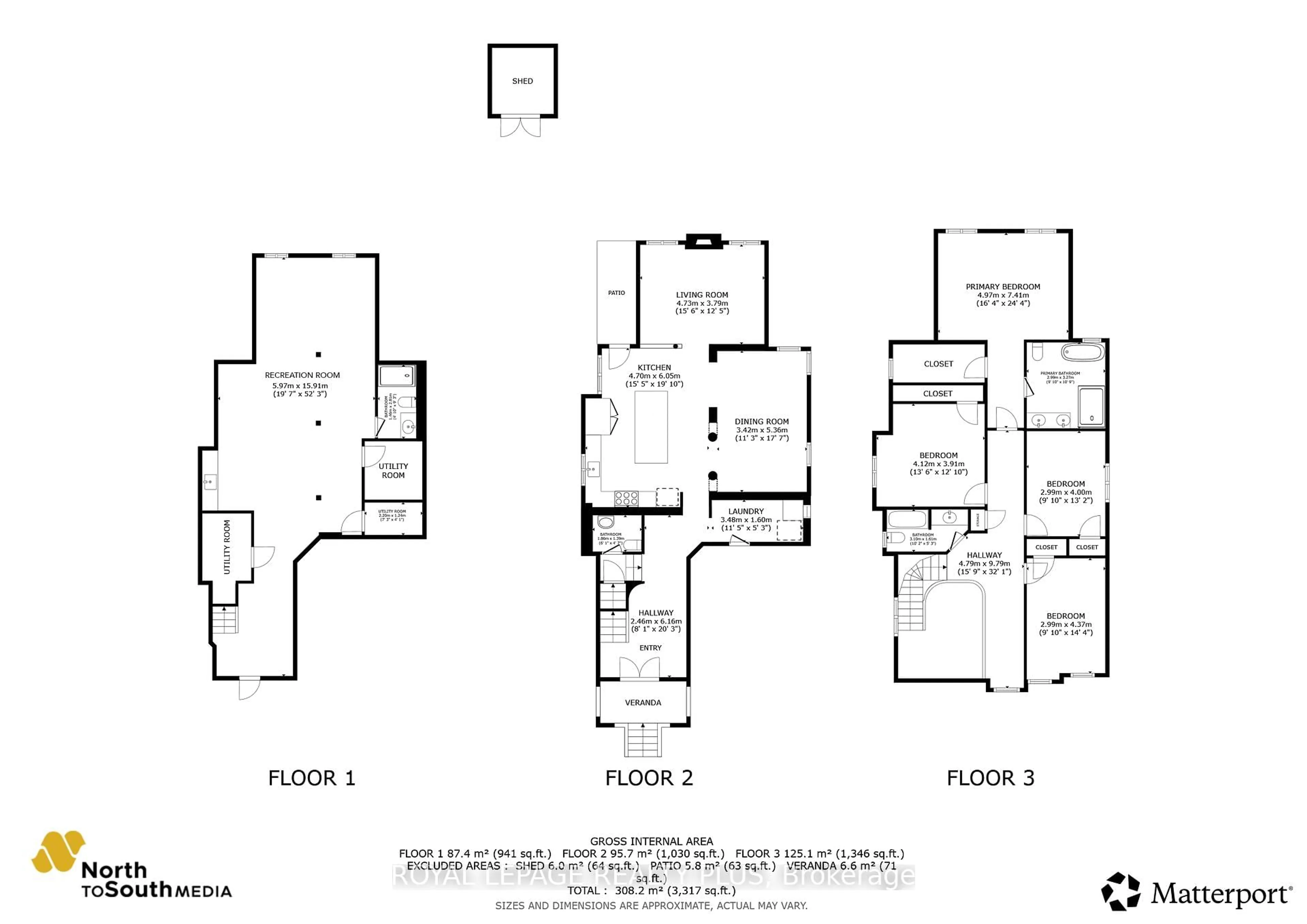 Floor plan for 1059 McClenahan Cres, Milton Ontario L9T 6W6