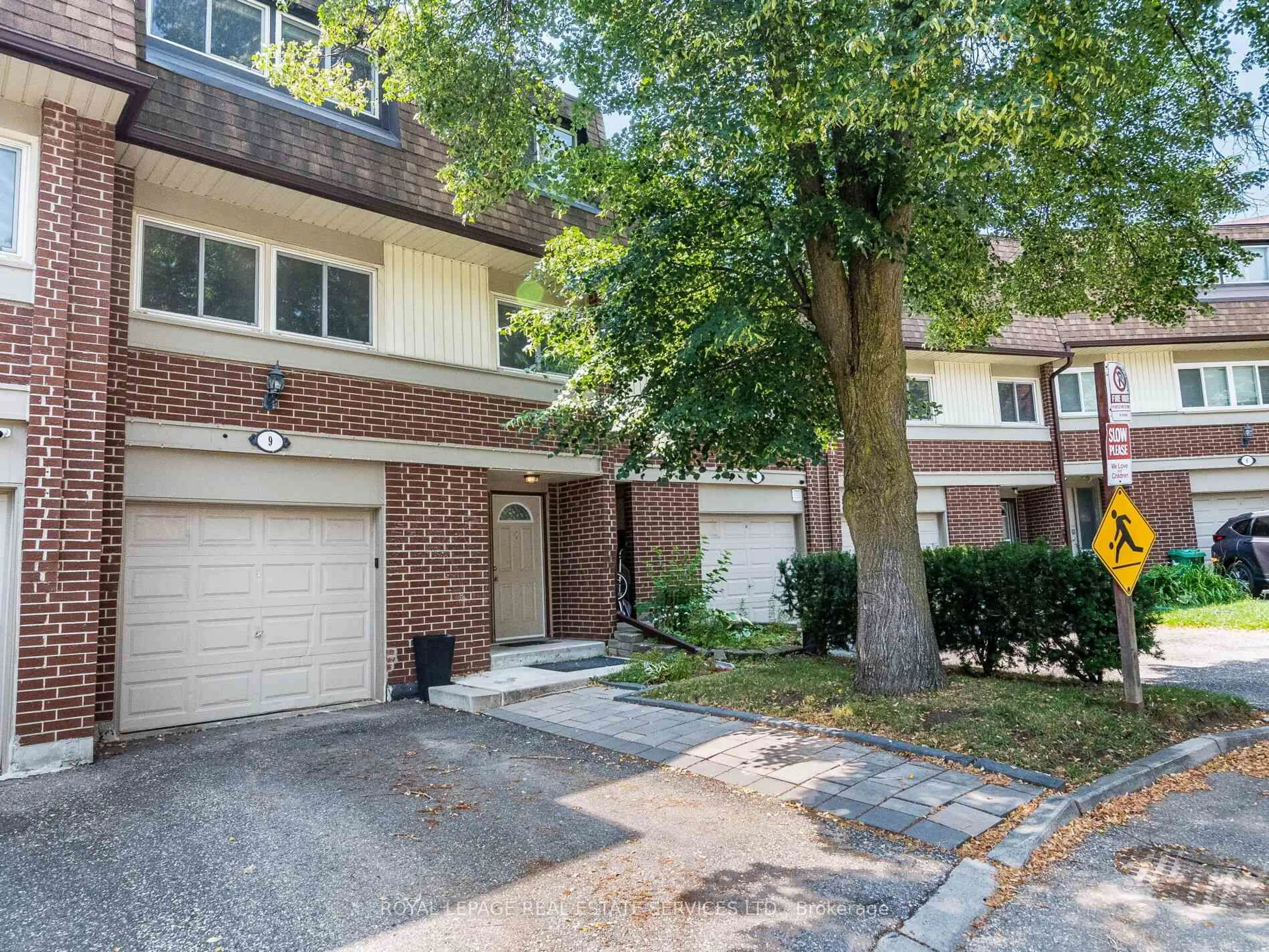 Home with brick exterior material, street for 6240 Montevideo Rd #9, Mississauga Ontario L5N 2N7