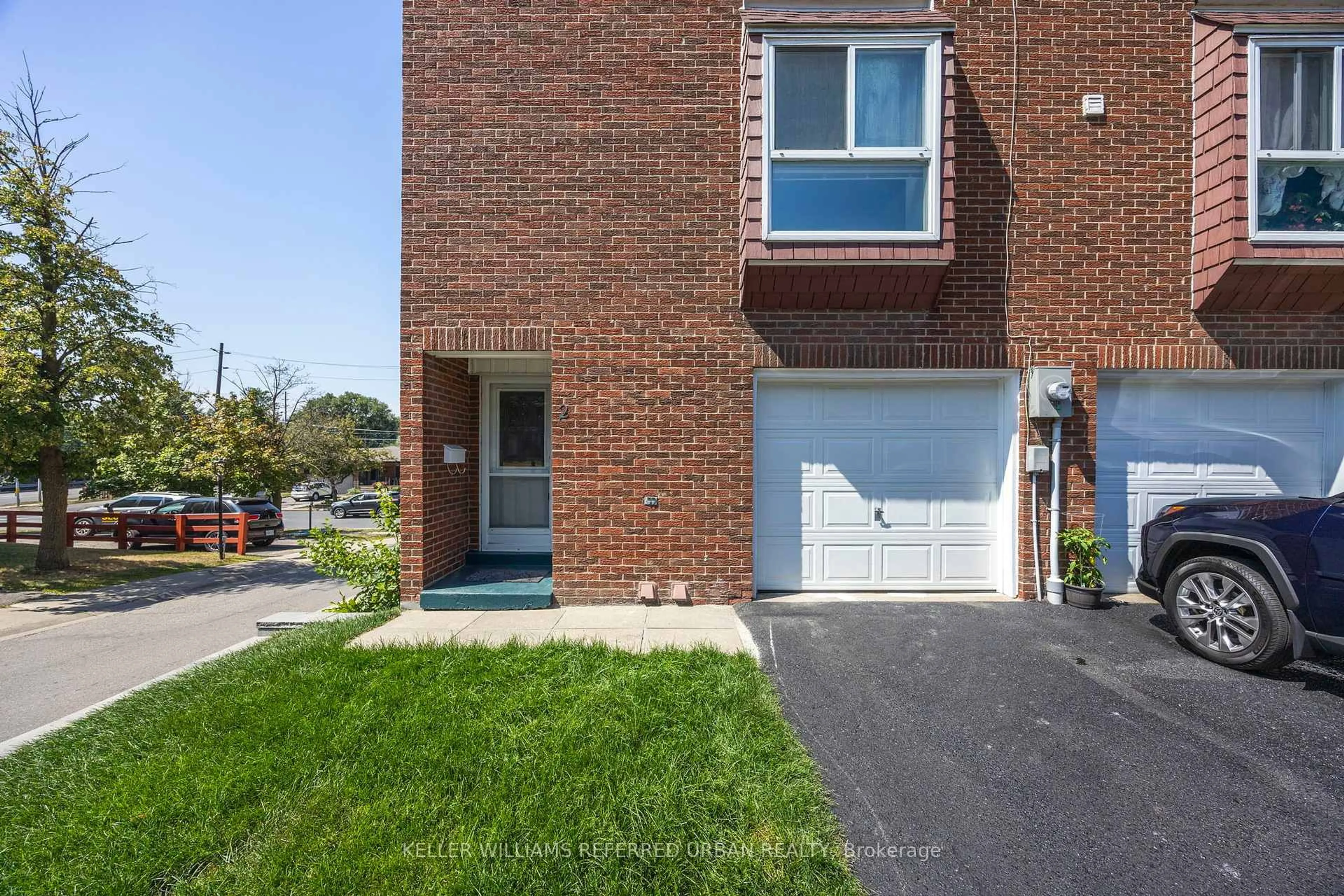 Home with brick exterior material, street for 2 Sebastian Cabot Way, Toronto Ontario M3N 2T3