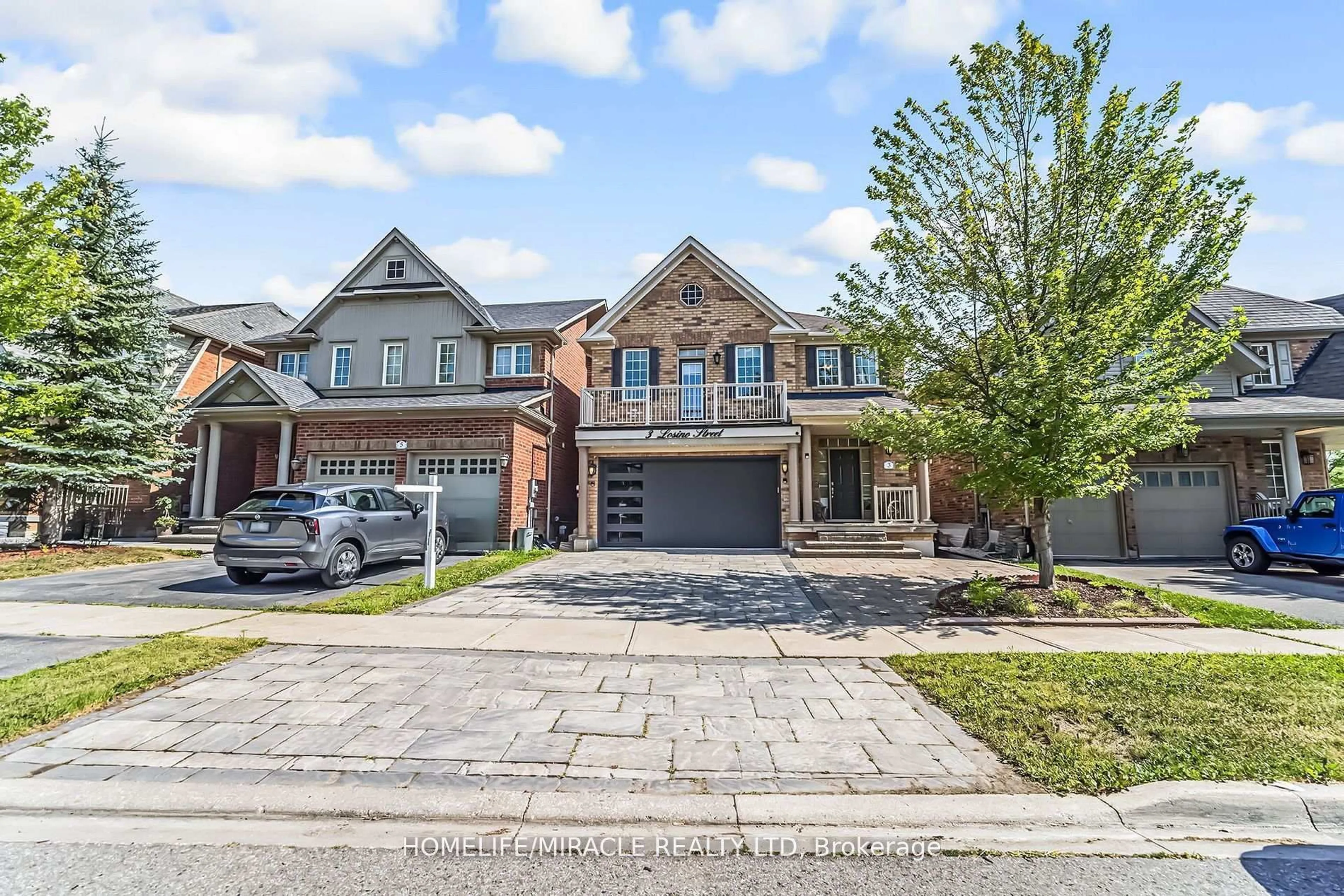 Home with brick exterior material, street for 3 Losino St, Caledon Ontario L7C 3N2
