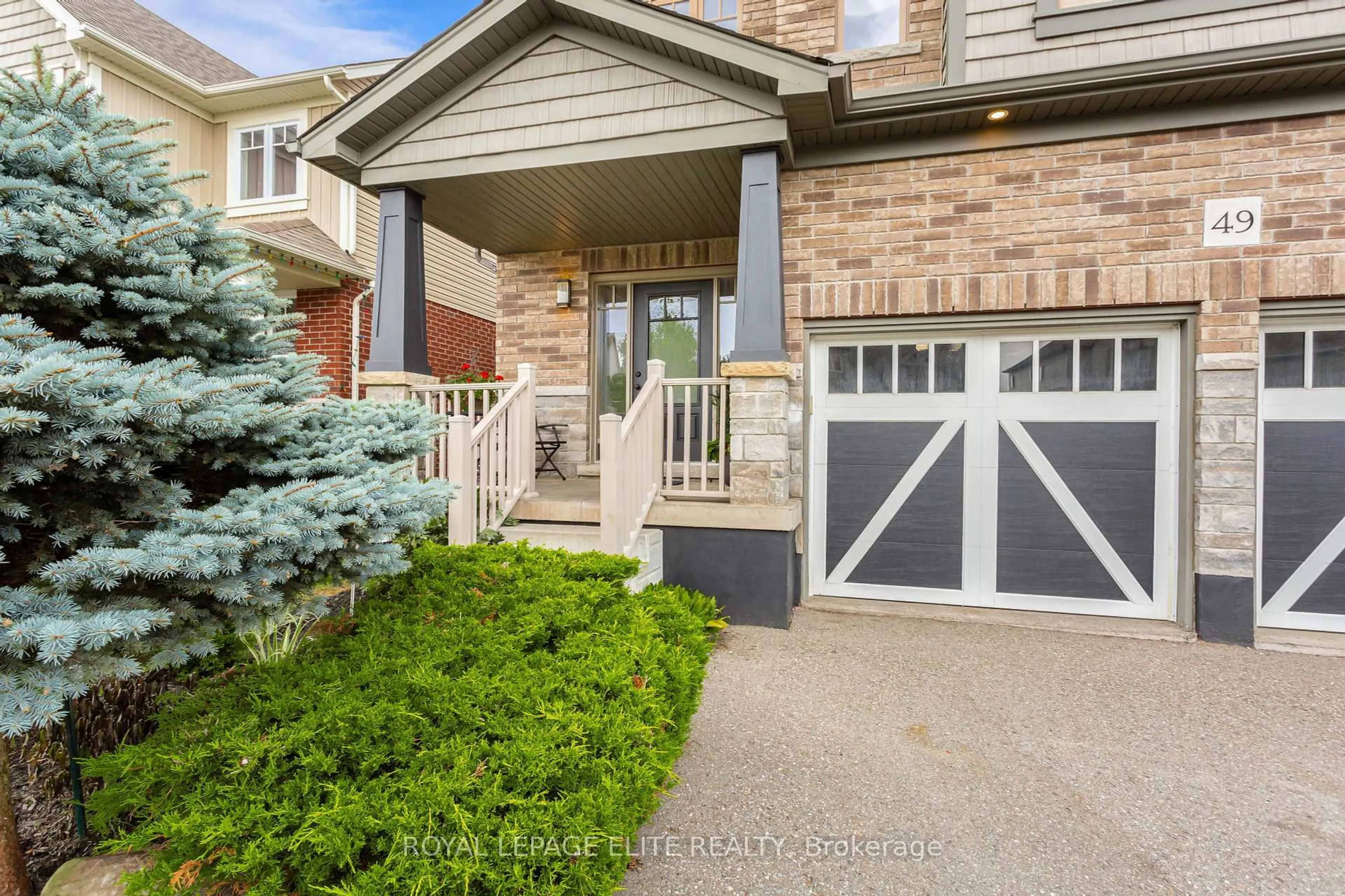 Home with brick exterior material, street for 49 PRESTON Dr, Orangeville Ontario L9W 4K3