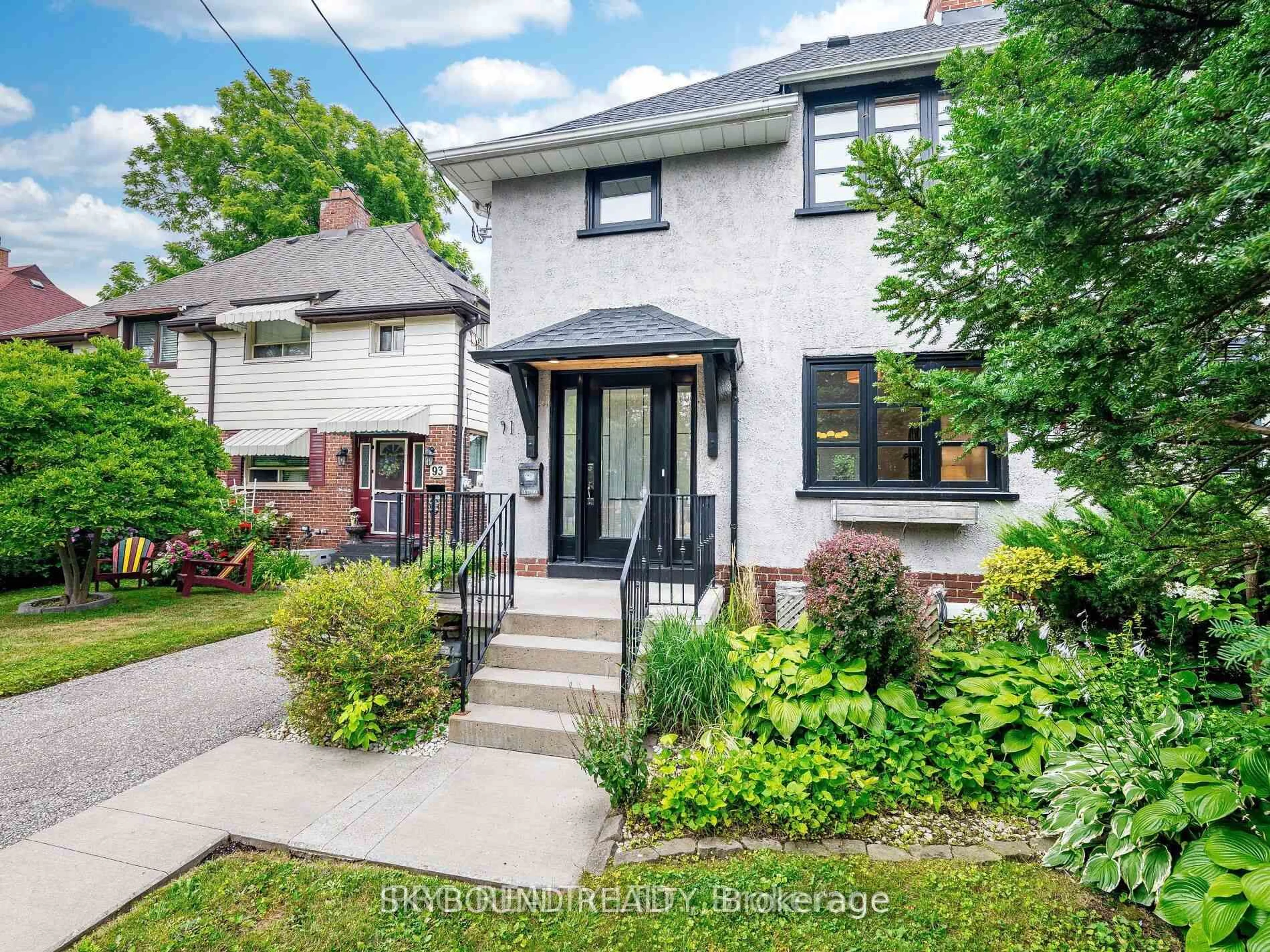Home with brick exterior material, street for 91 Eighth St, Toronto Ontario M8V 3C5