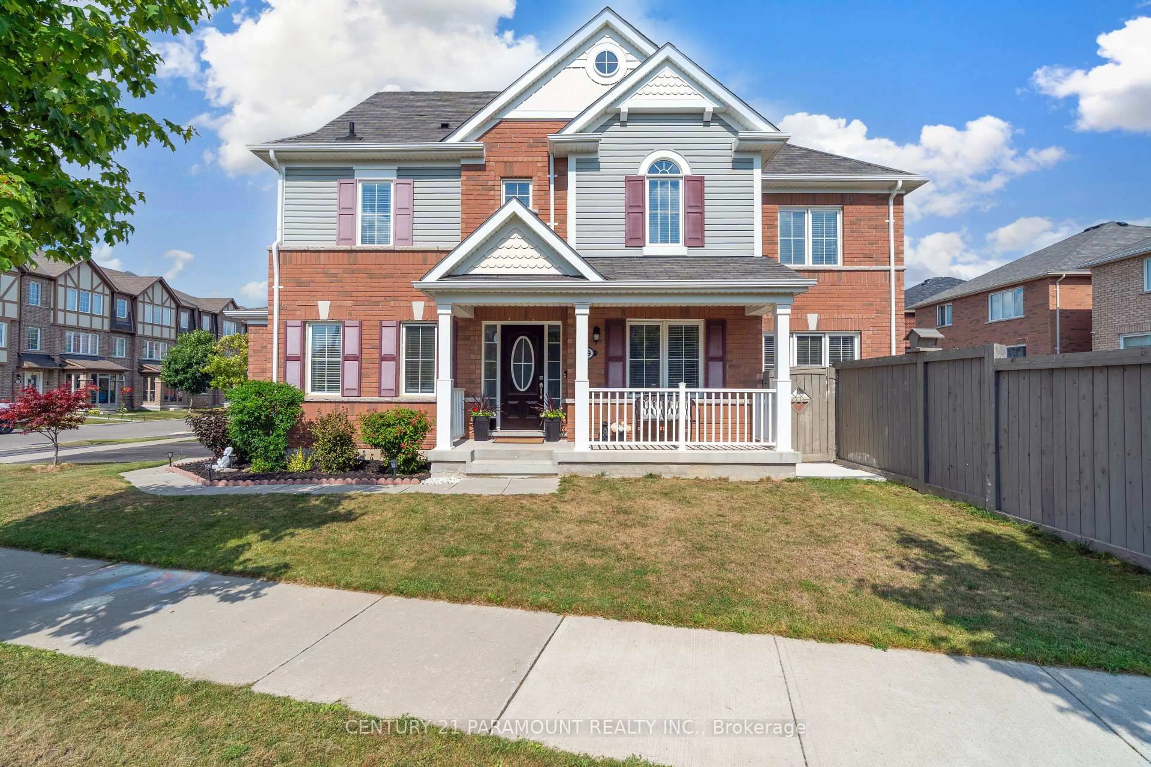 Home with brick exterior material, street for 39 Fenchurch Dr, Brampton Ontario L7A 4G1