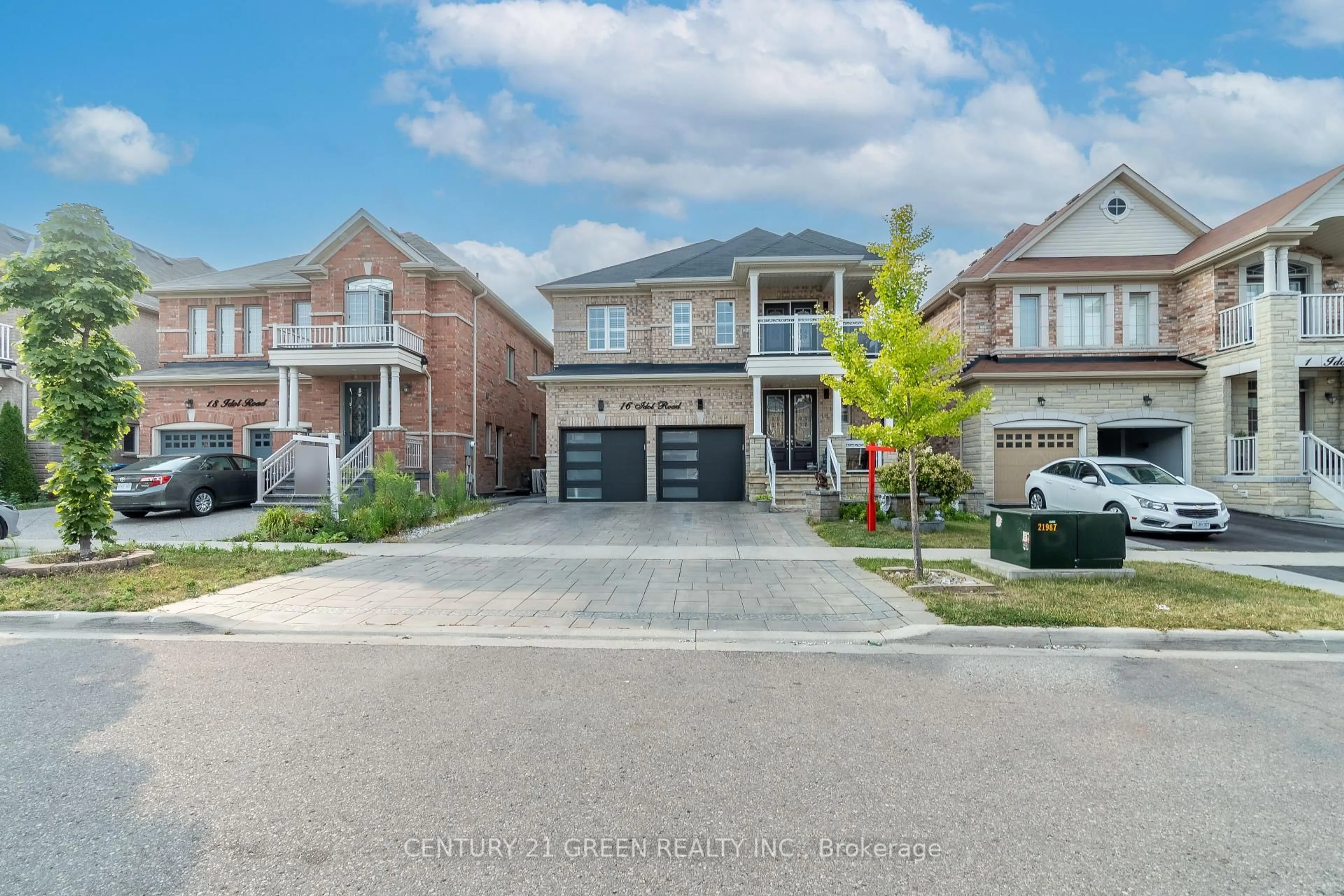Home with brick exterior material, street for 16 Idol Rd, Brampton Ontario L6X 0Y9