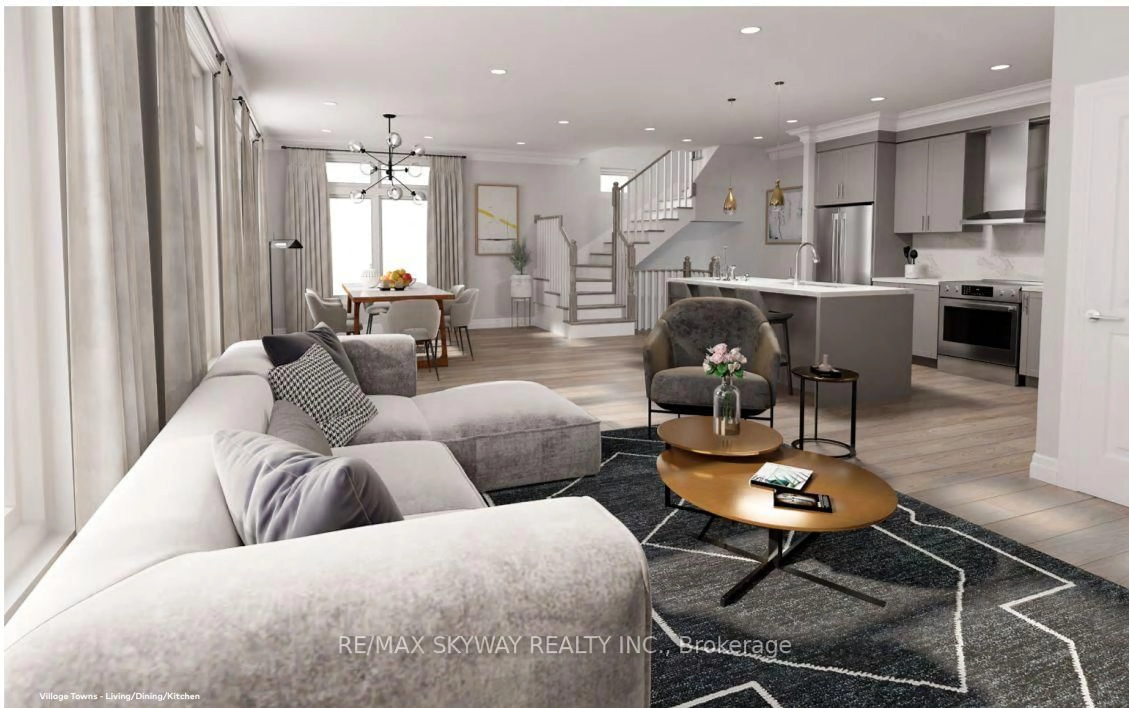 Living room with furniture, unknown for 26 Springdale Ave, Caledon Ontario L7C 4L4
