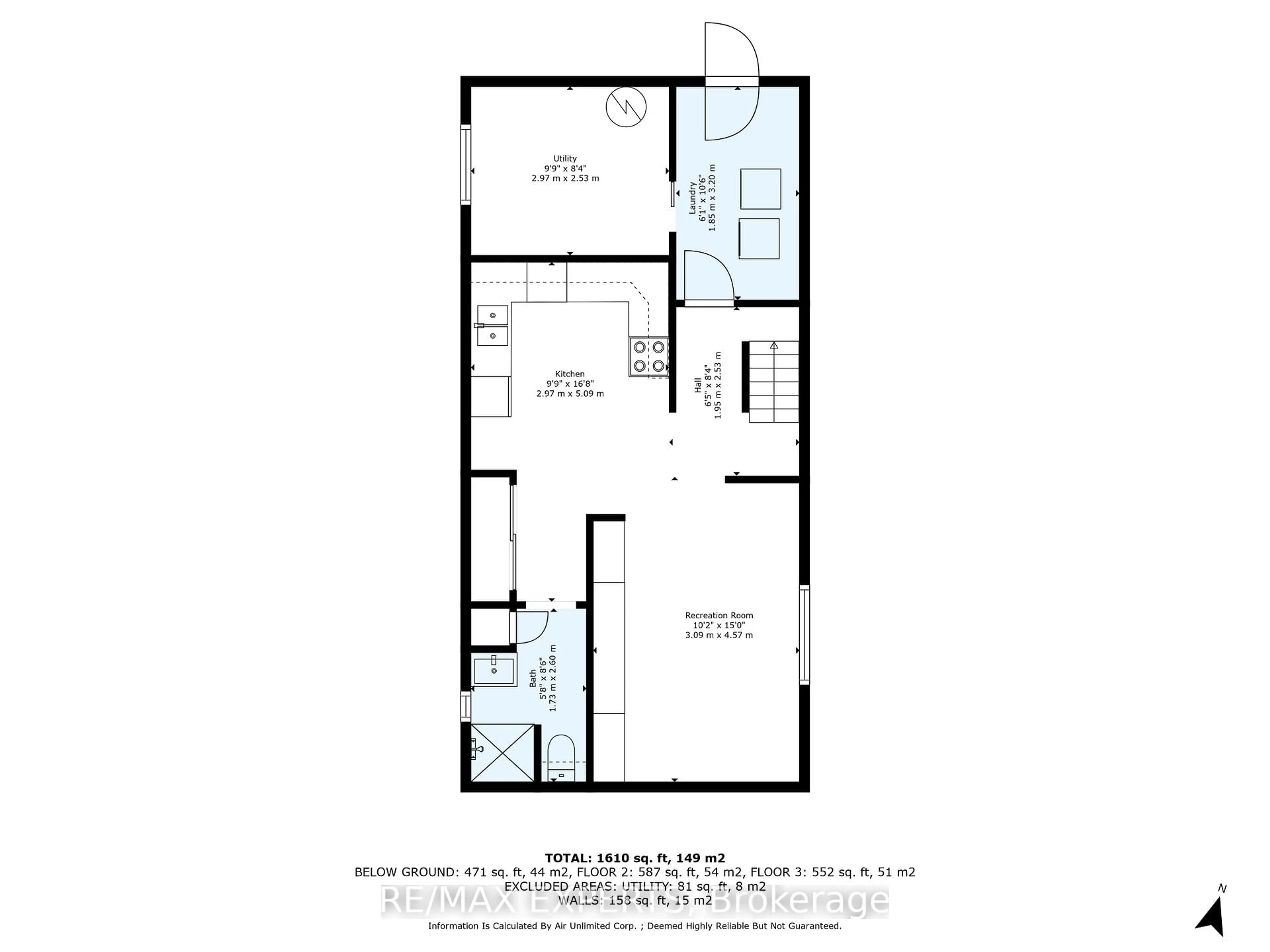Floor plan for 28 Mahoney Ave, Toronto Ontario M6M 2H4