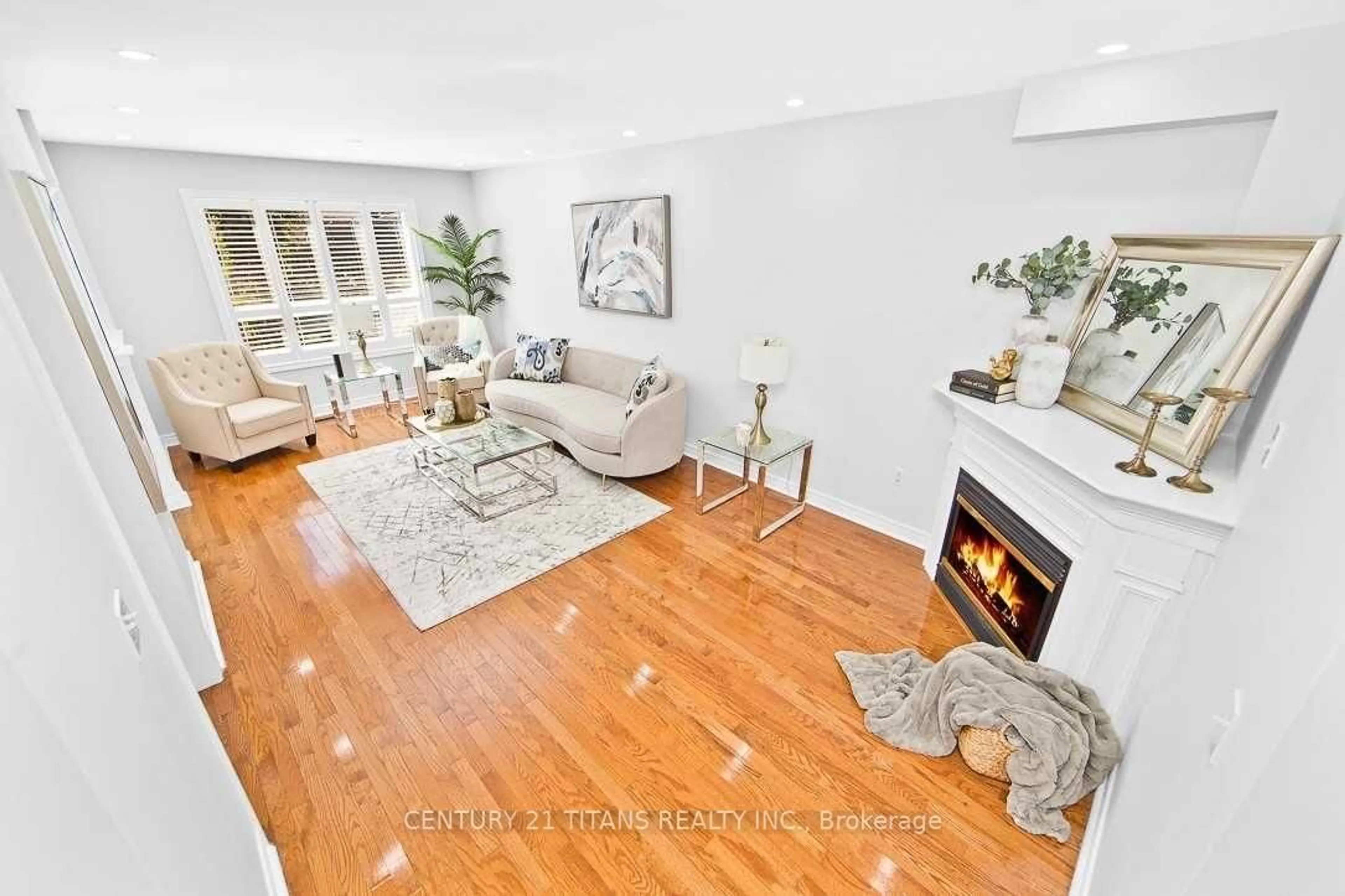 Living room with furniture, unknown for 30 Trevino Cres, Brampton Ontario L6P 1L9
