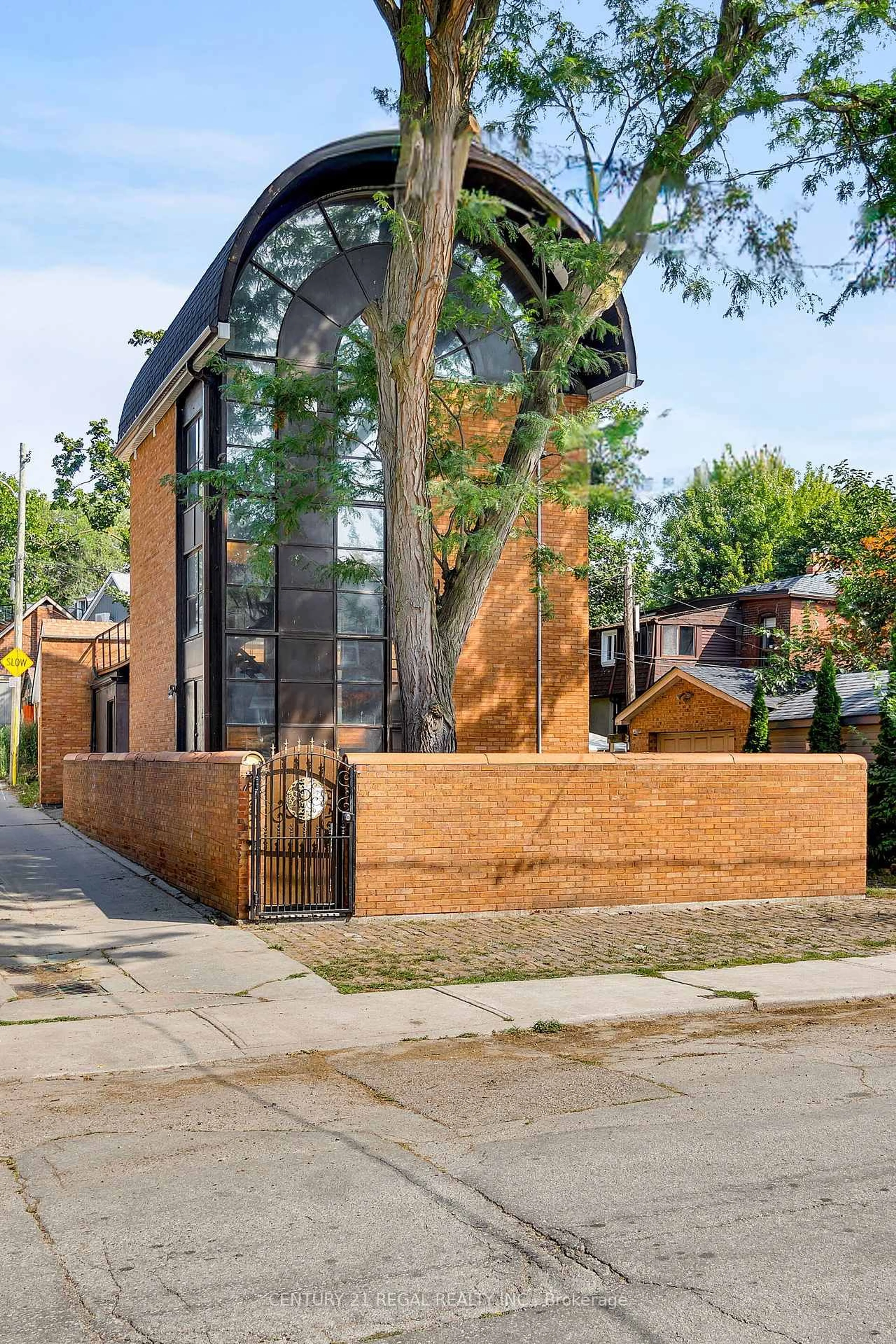 Home with brick exterior material, street for 72 Abbott Ave, Toronto Ontario M6P 1H6
