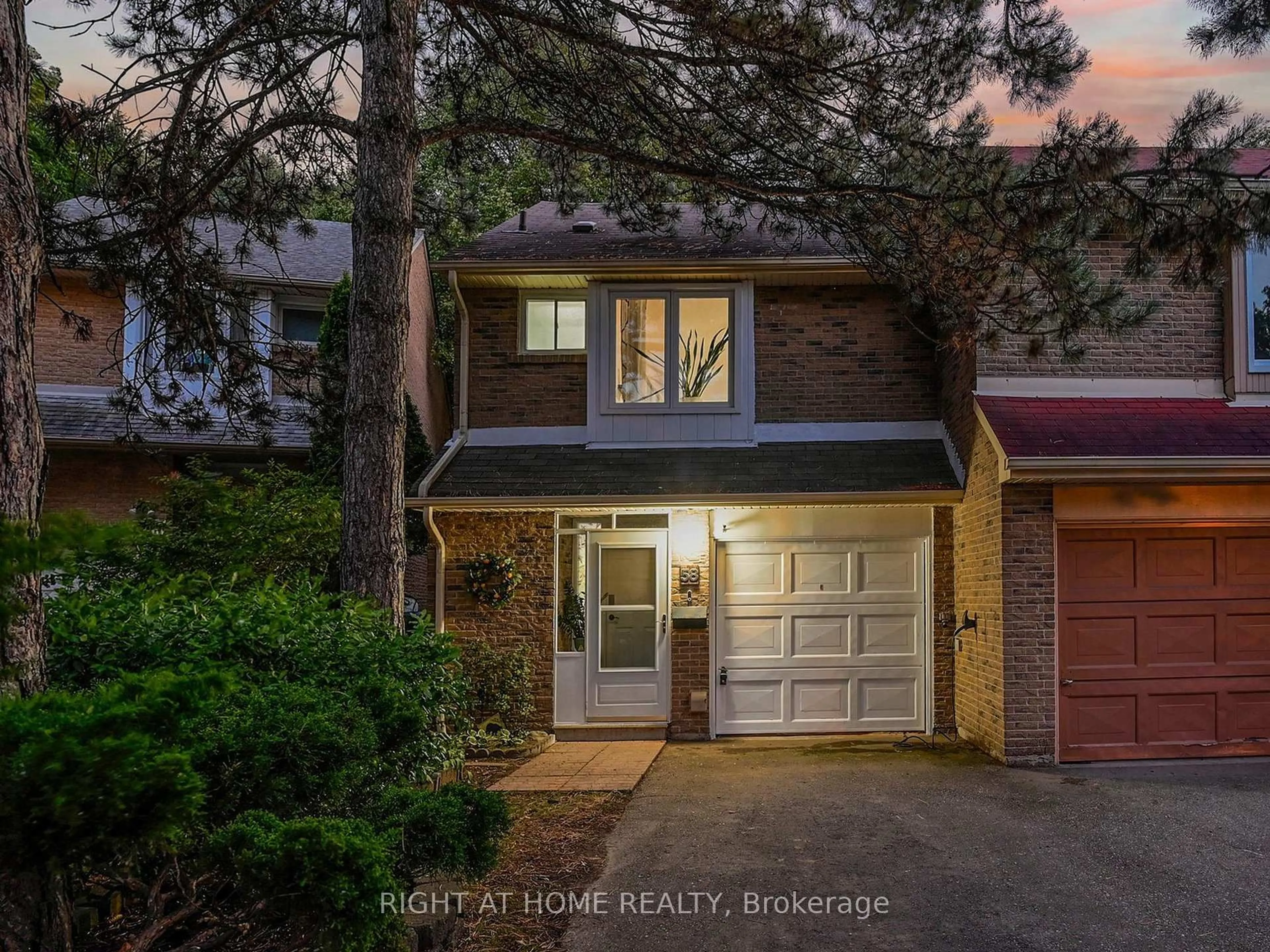 Home with brick exterior material, street for 58 Stoneham Rd, Toronto Ontario M9C 4Y9