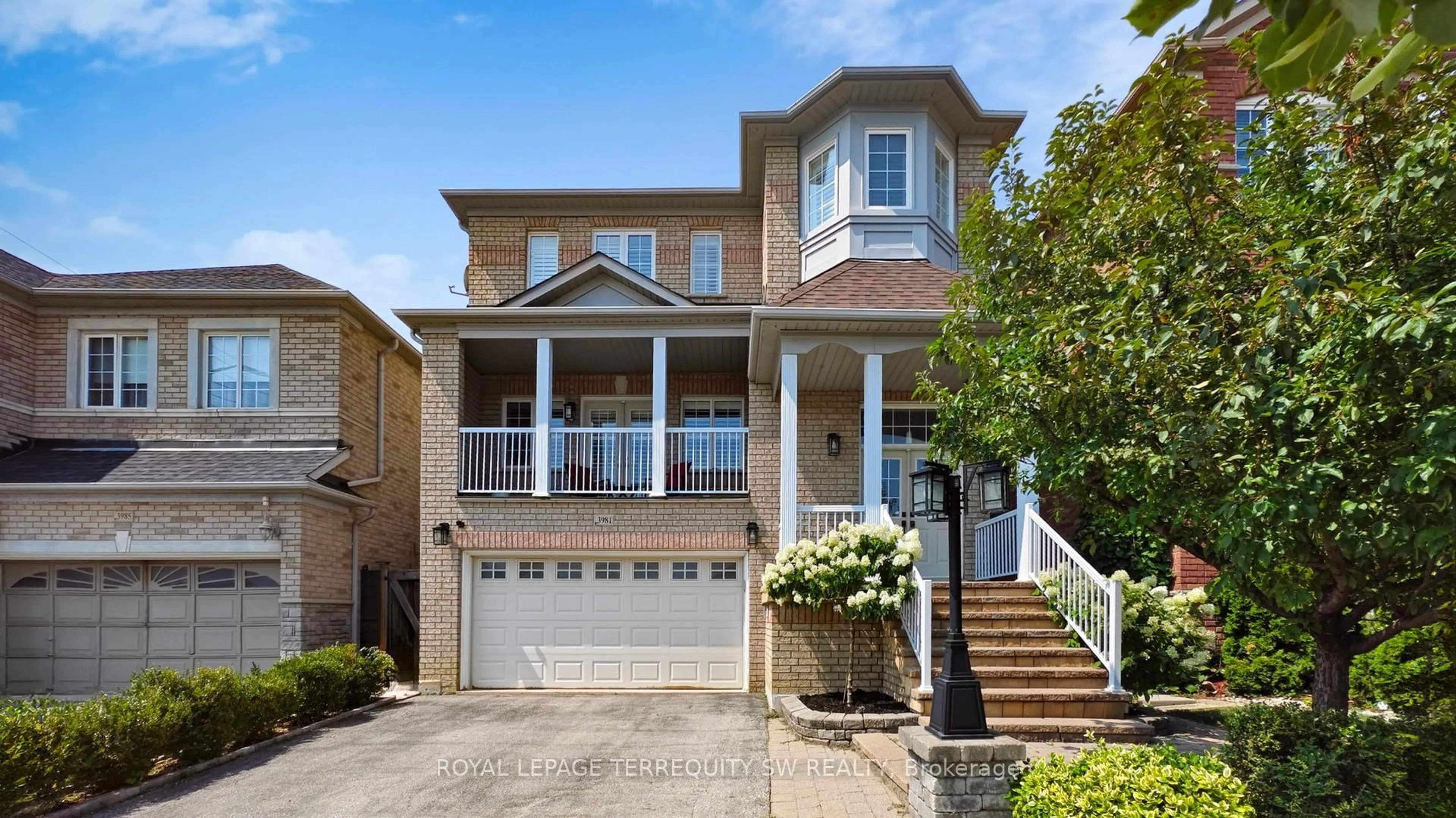 Home with brick exterior material, street for 3981 Tacc Dr, Mississauga Ontario L5M 6L2