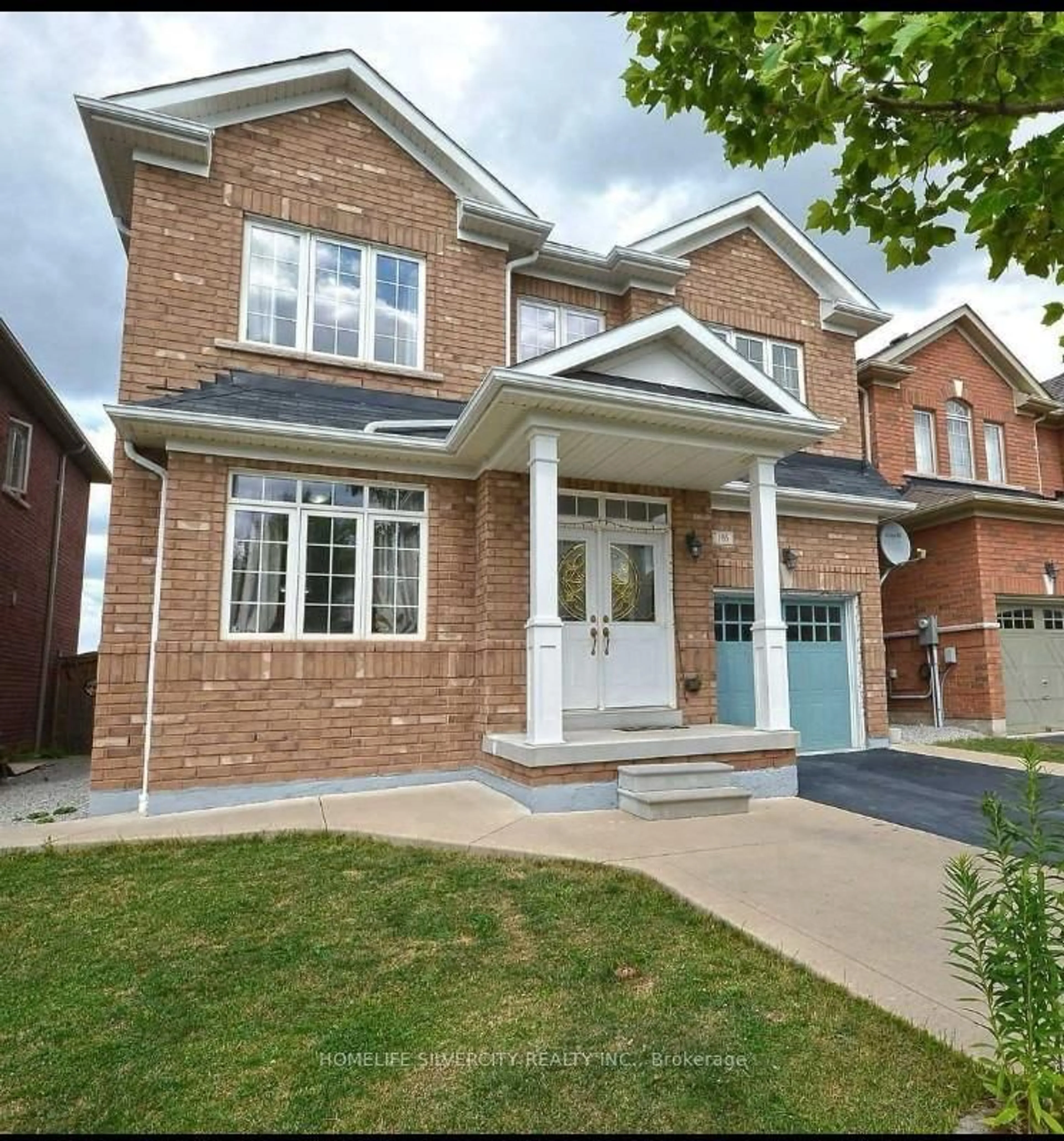 Home with brick exterior material, street for 105 Aylesbury Dr, Brampton Ontario L7A 0W6