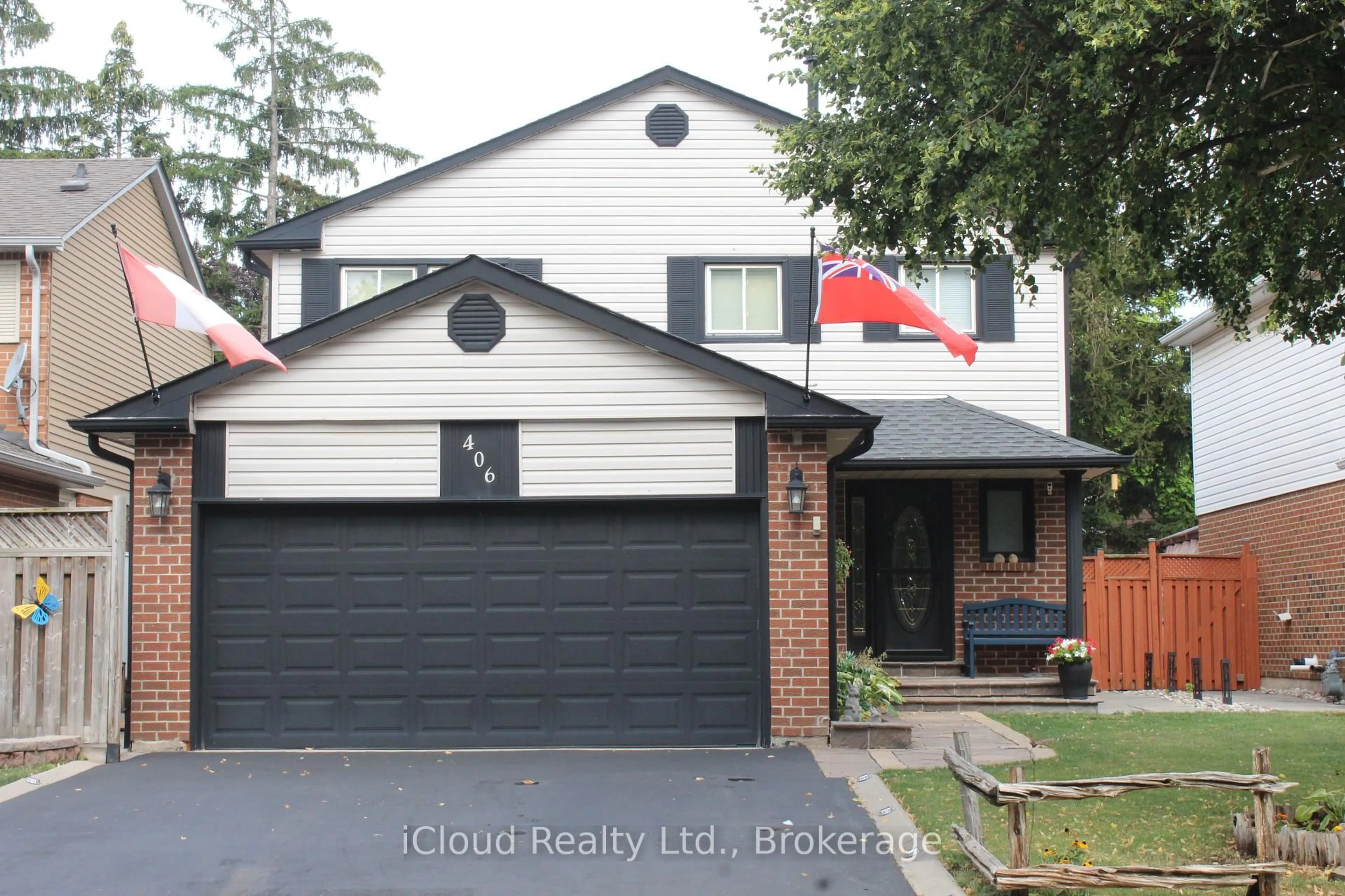 Home with brick exterior material, street for 406 Woodlawn Cres, Milton Ontario L9T 4T5