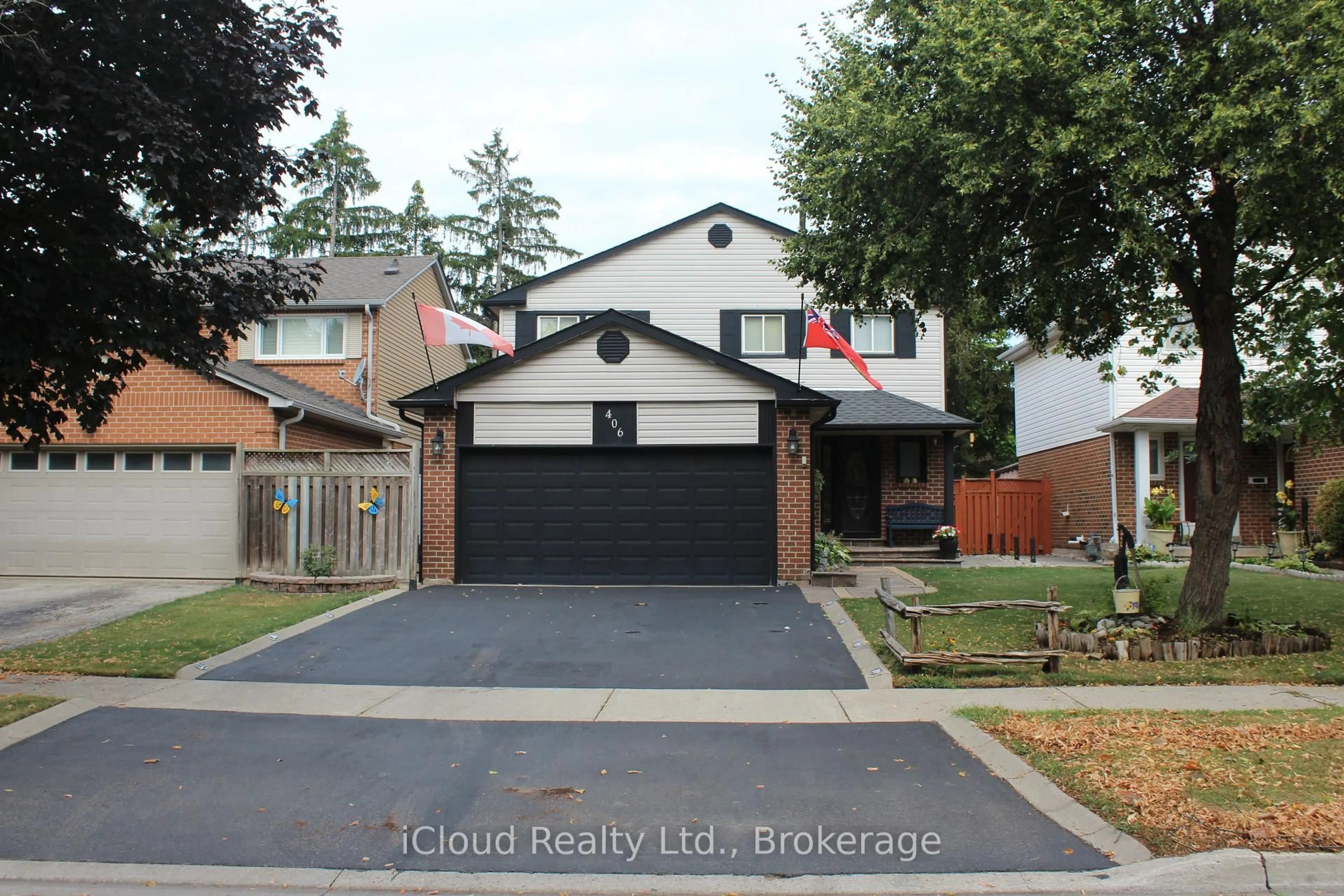 Home with brick exterior material, street for 406 Woodlawn Cres, Milton Ontario L9T 4T5