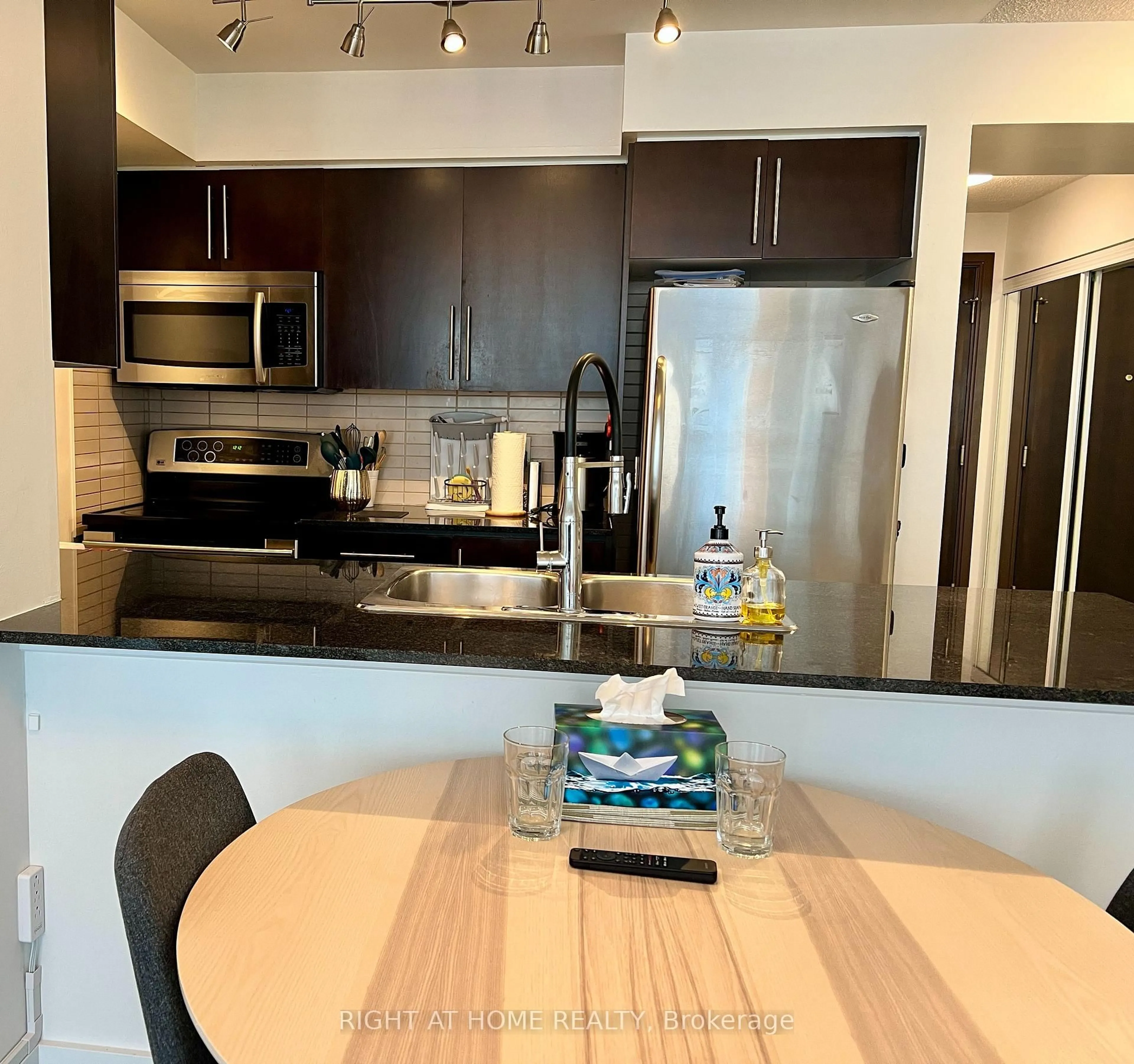 Open concept kitchen, unknown for 35 Viking Lane #2331, Toronto Ontario M9B 0A2