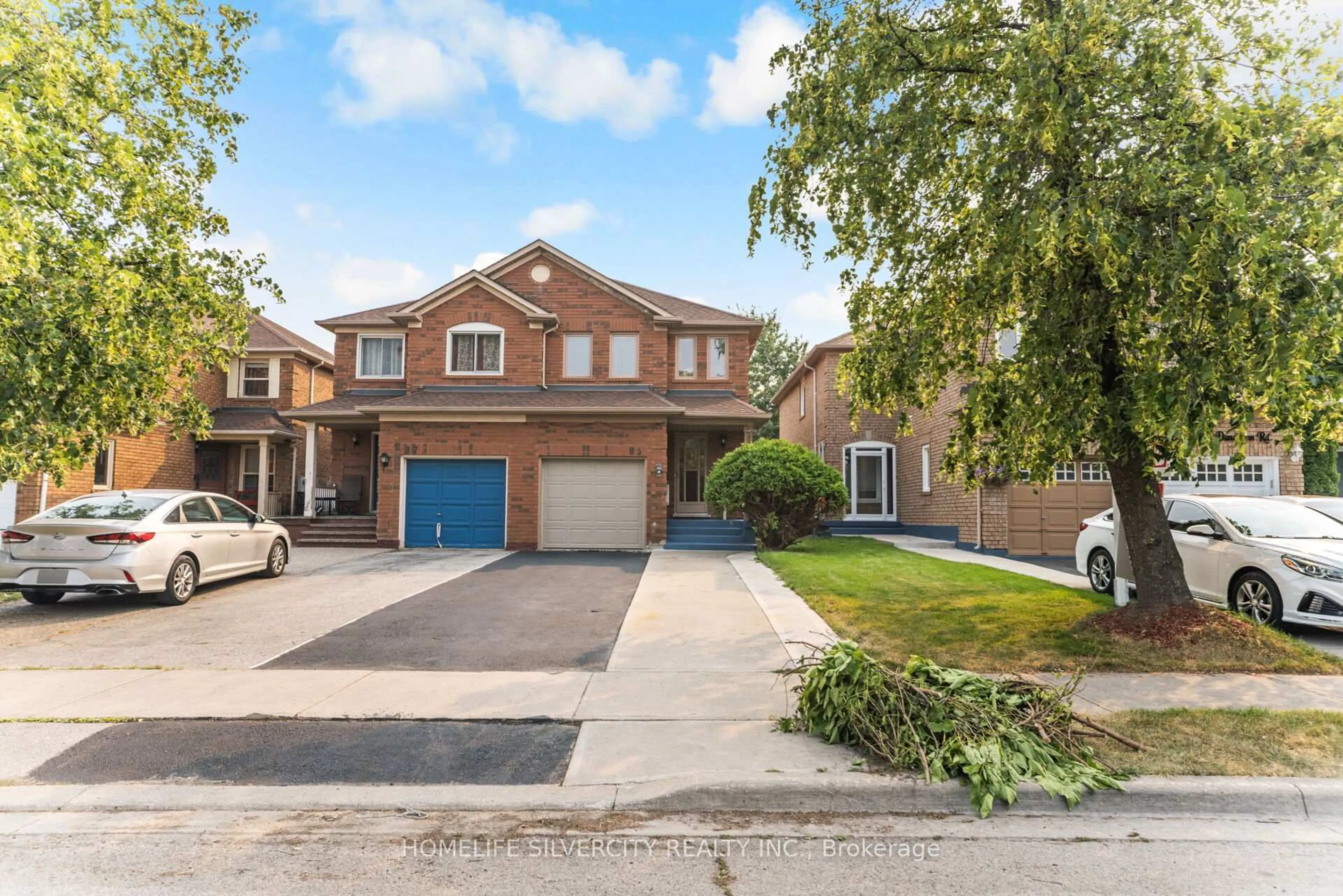 Home with brick exterior material, street for 85 Dandelion Rd, Brampton Ontario L6R 1X9