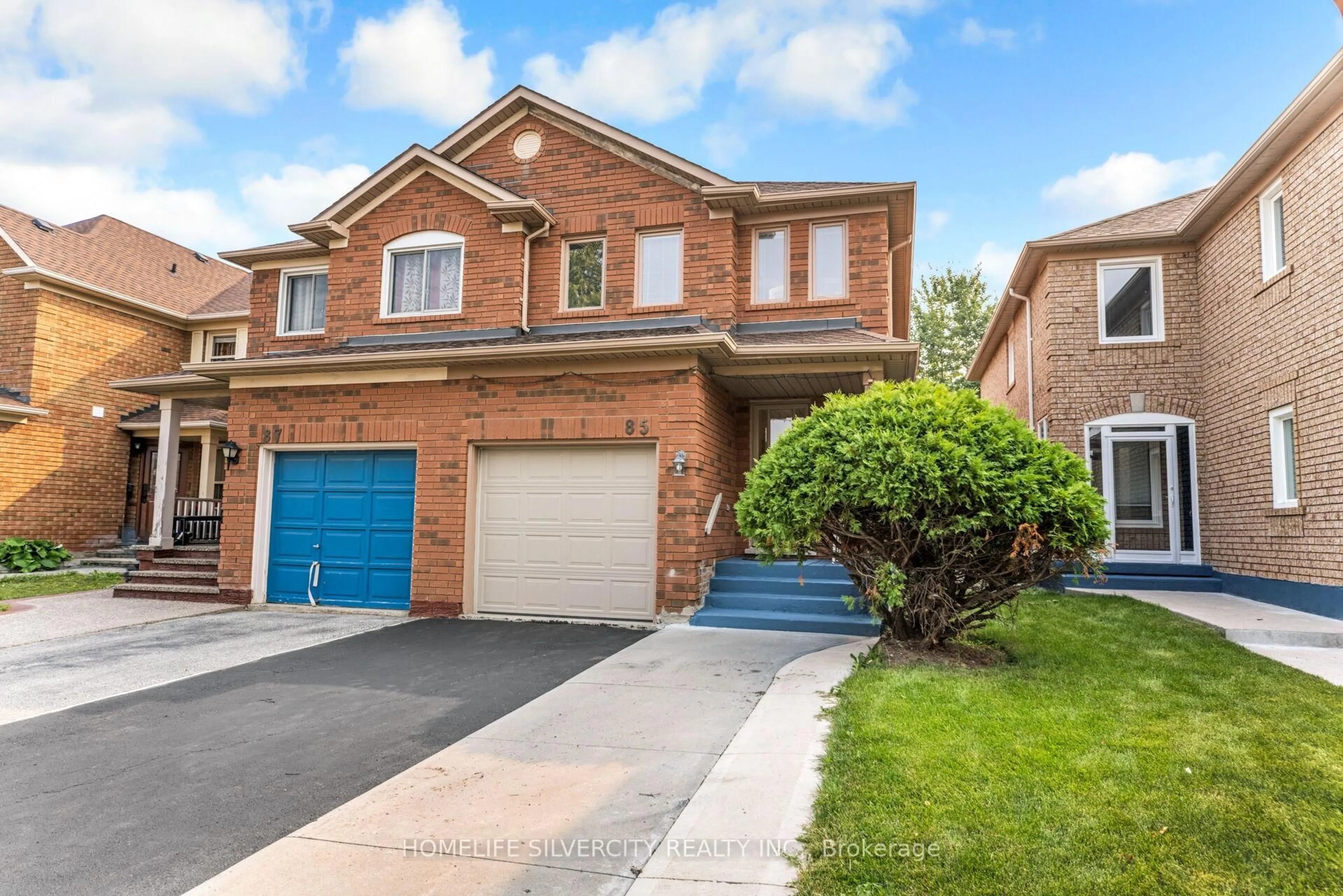 Home with brick exterior material, street for 85 Dandelion Rd, Brampton Ontario L6R 1X9