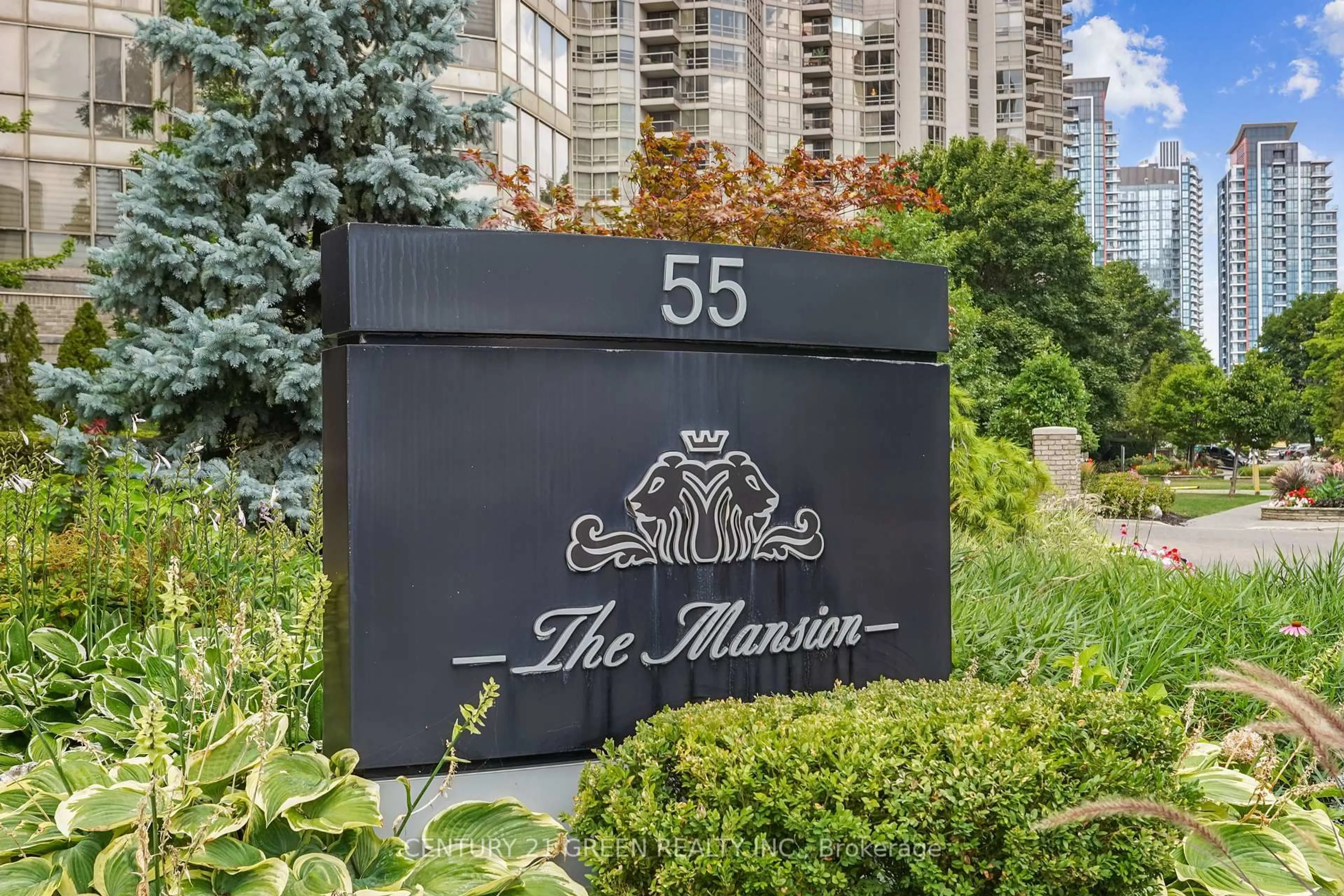 Indoor foyer for 55 Kingsbridge Garden Circ #613, Mississauga Ontario L5R 1Y1