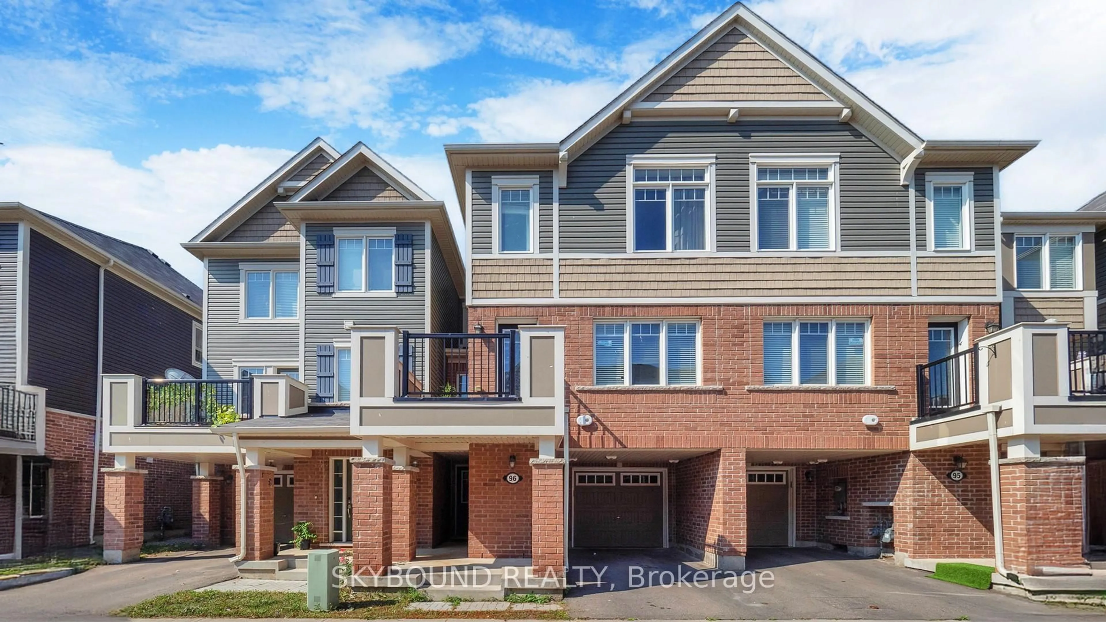 Home with brick exterior material, street for 1000 Asleton Blvd #96, Milton Ontario L9T 9L4