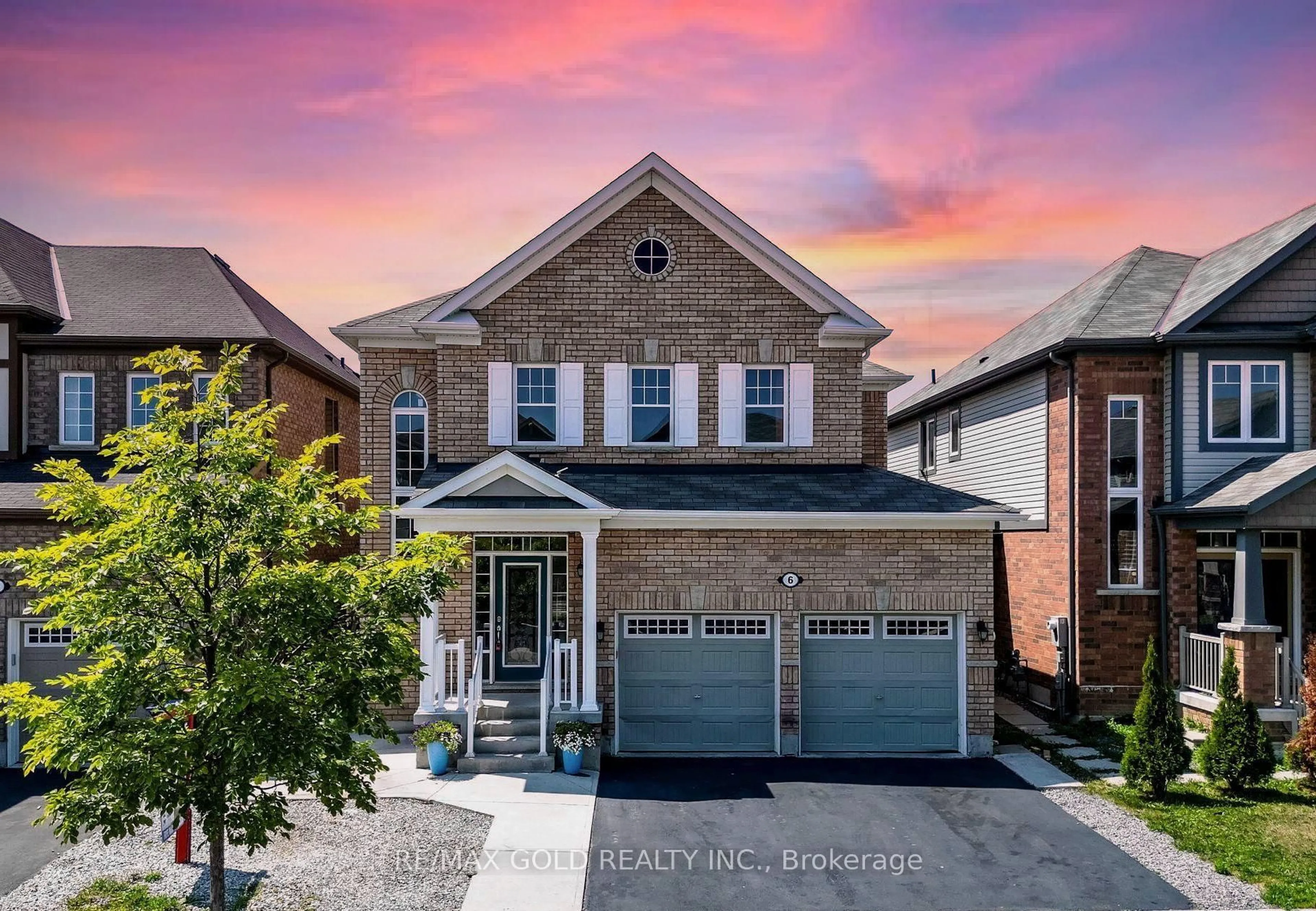 Home with brick exterior material, street for 6 Feeder St, Brampton Ontario L7A 4T8