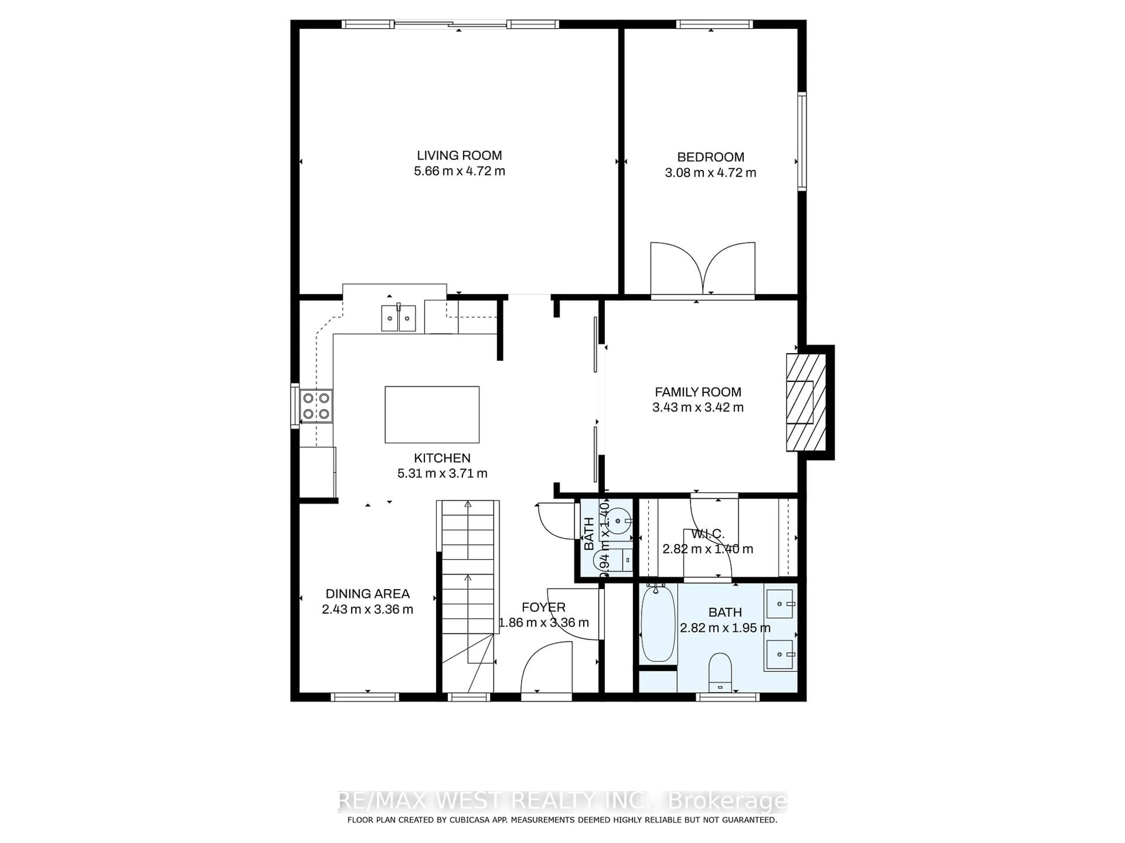 Floor plan for 4 Elmview Crt, Toronto Ontario M9A 2T8