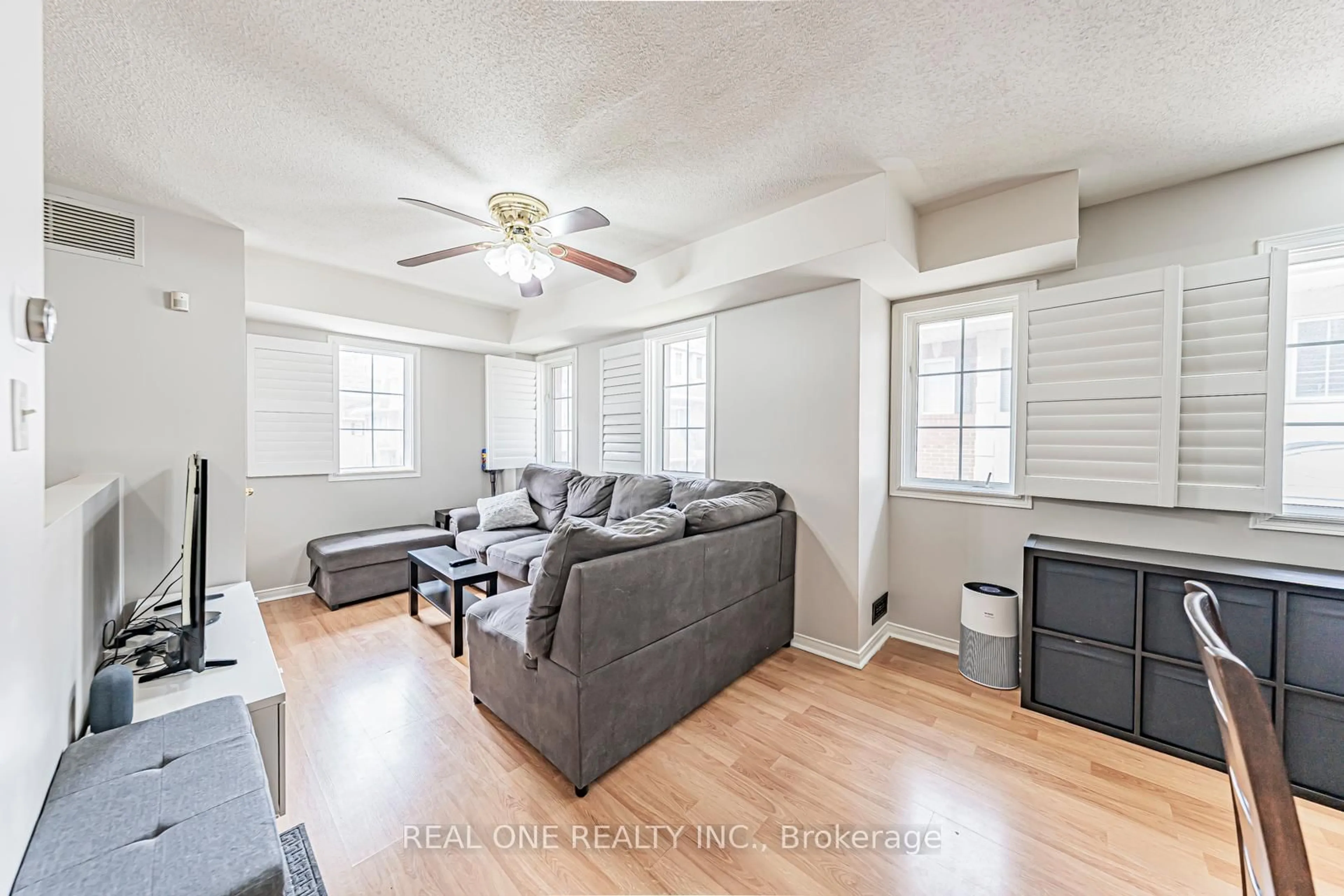 Living room with furniture, unknown for 66 Sidney Belsey Cres #301, Toronto Ontario M6M 5J4