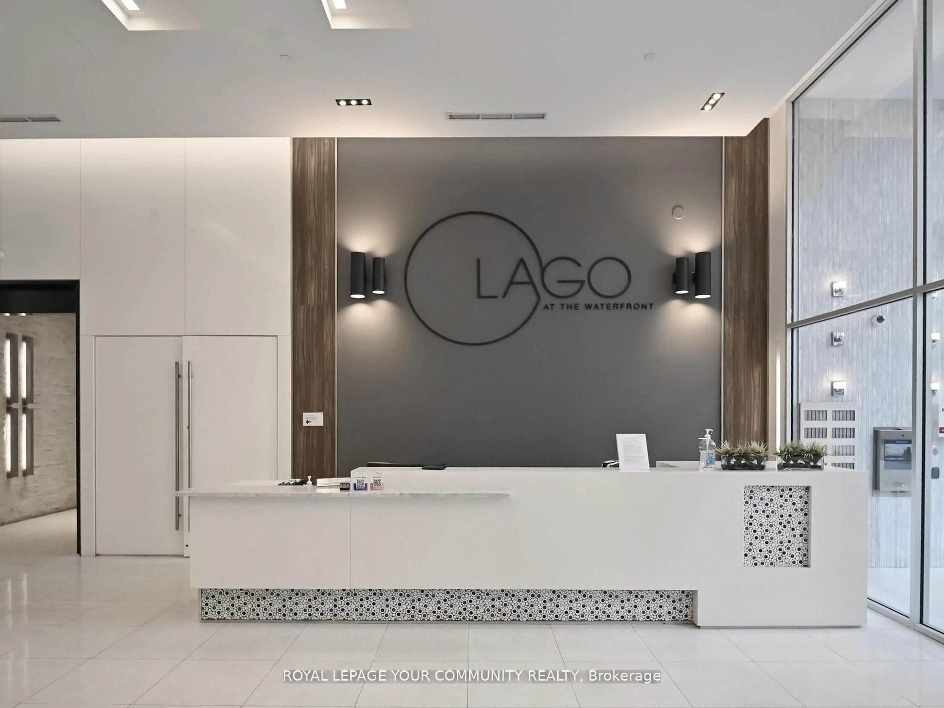 Lobby for 56 Annie Craig Dr #3605, Toronto Ontario M8V 0C8