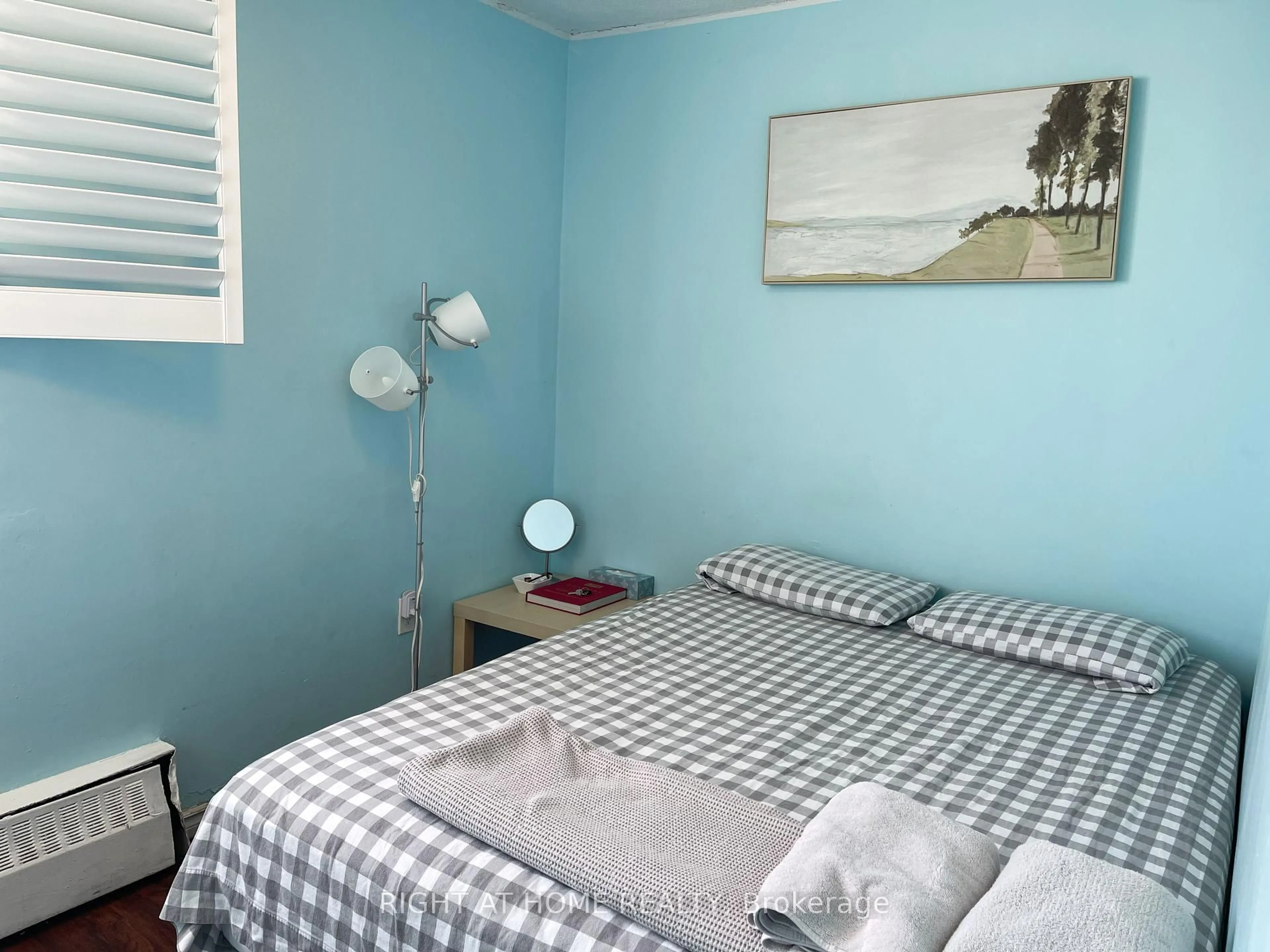 Bedroom with bed, unknown for 50 Lotherton Ptwy #814, Toronto Ontario M6B 2G8