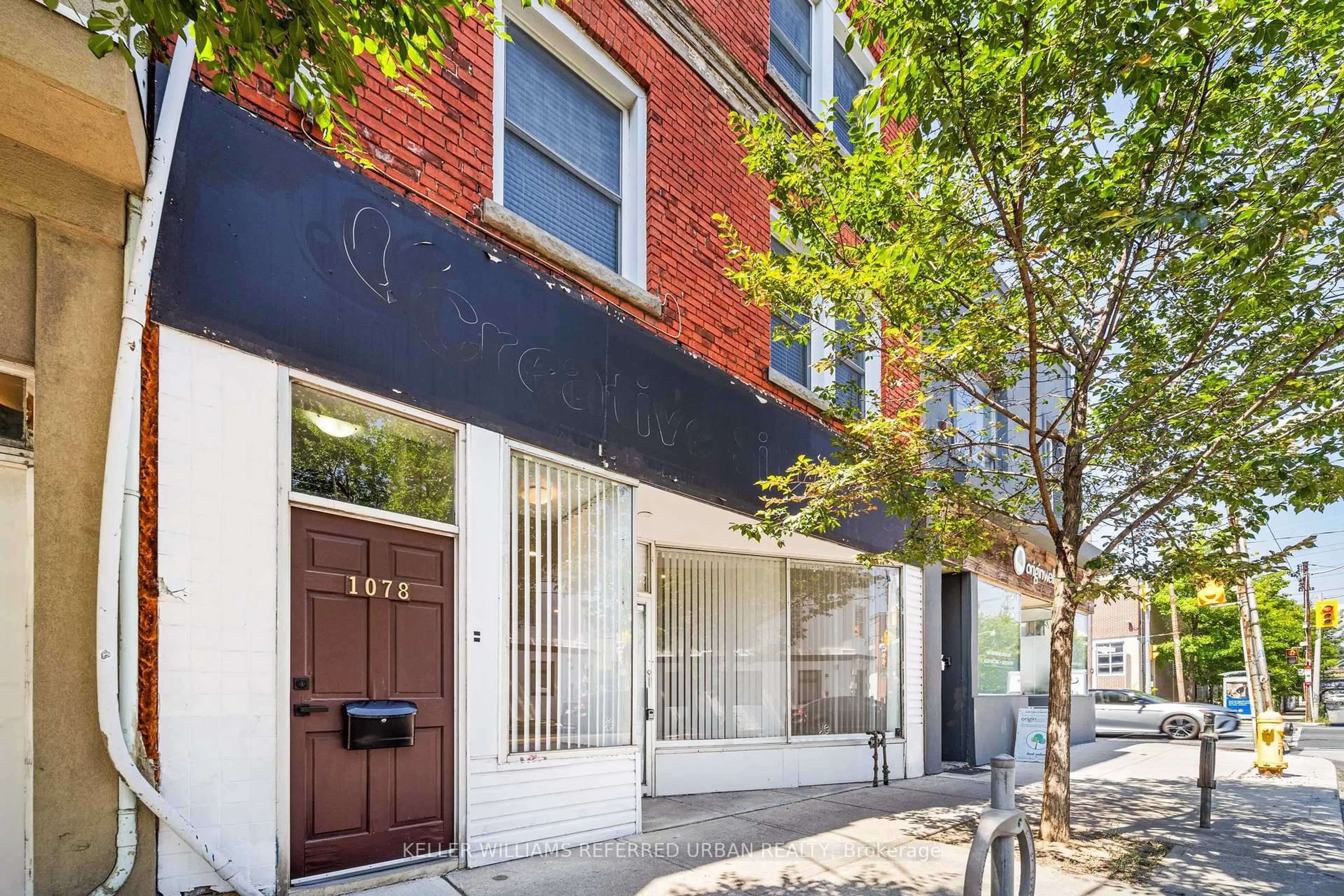 Home with brick exterior material, street for 1078 Dovercourt Rd, Toronto Ontario M6H 2X8