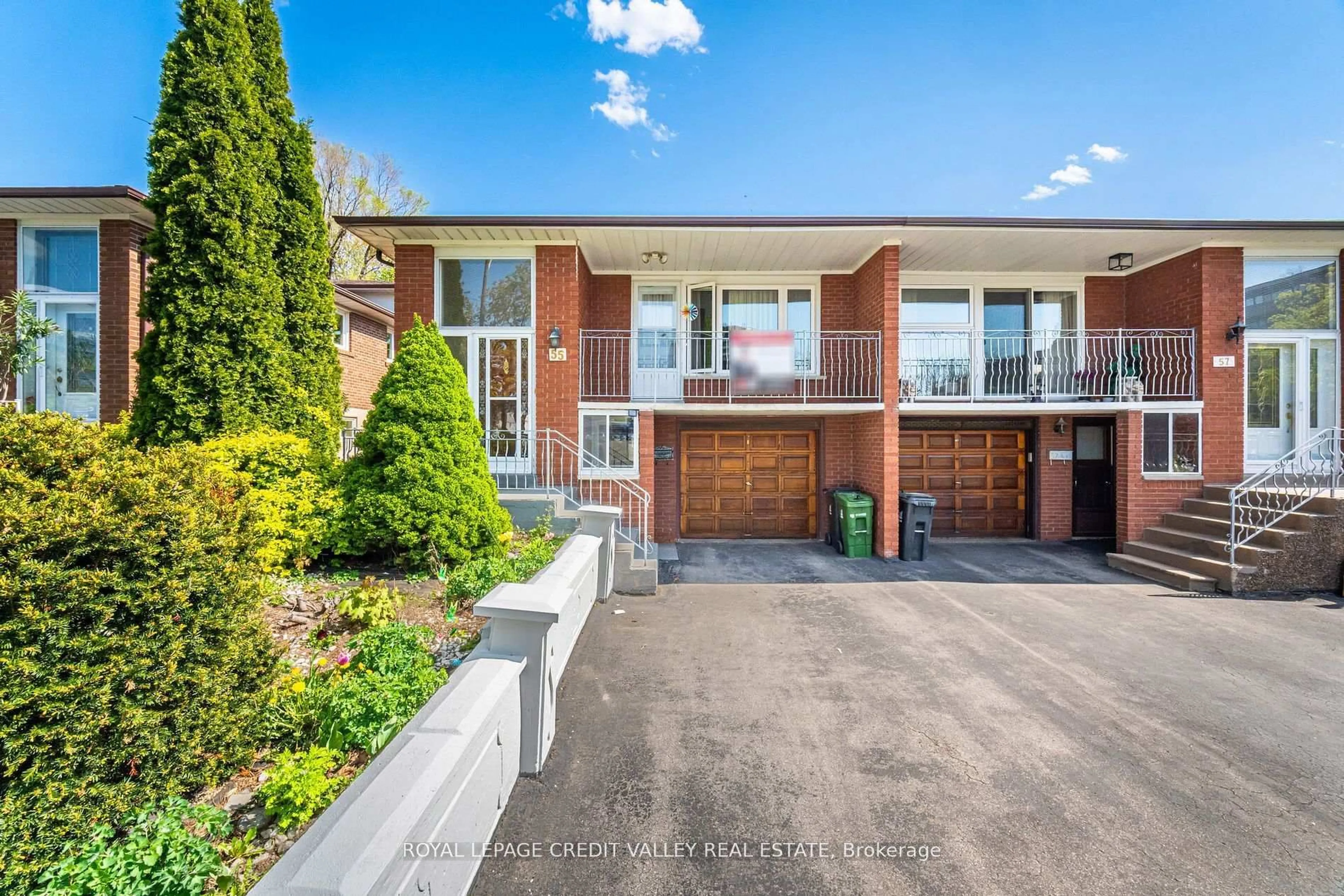 Home with brick exterior material, street for 55 Shoreham Dr, Toronto Ontario M3N 1S7