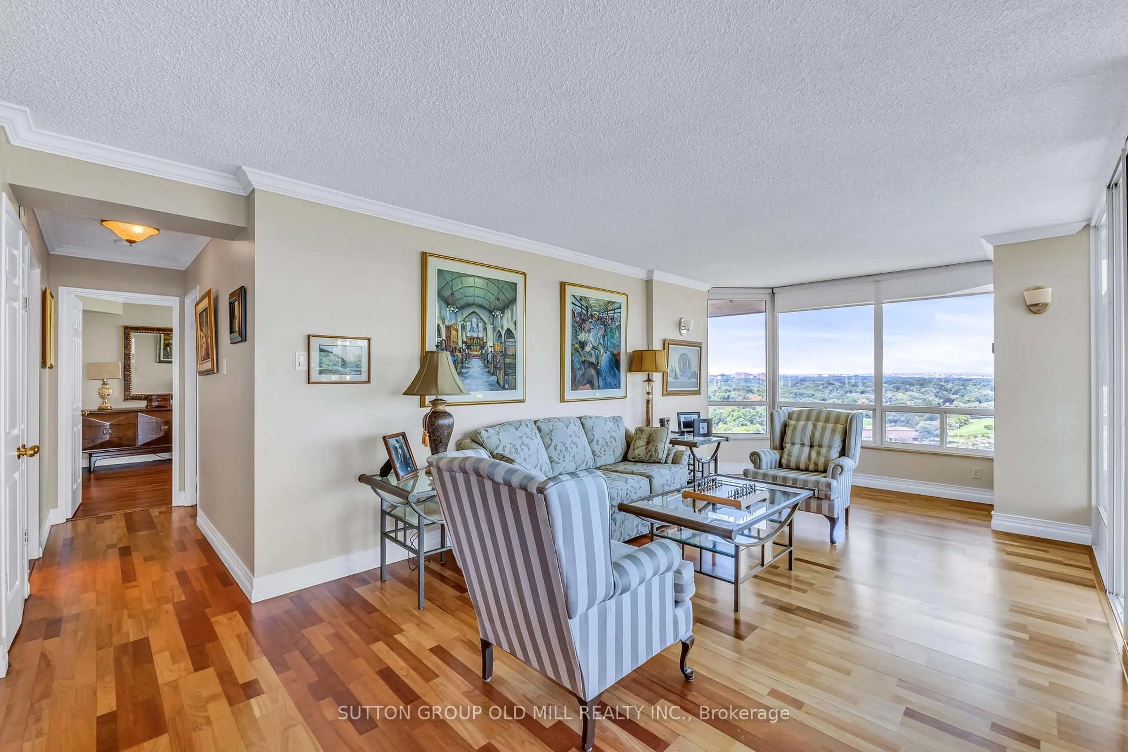 Living room with furniture, unknown for 1320 Islington Ave #2507, Toronto Ontario M9A 5C6