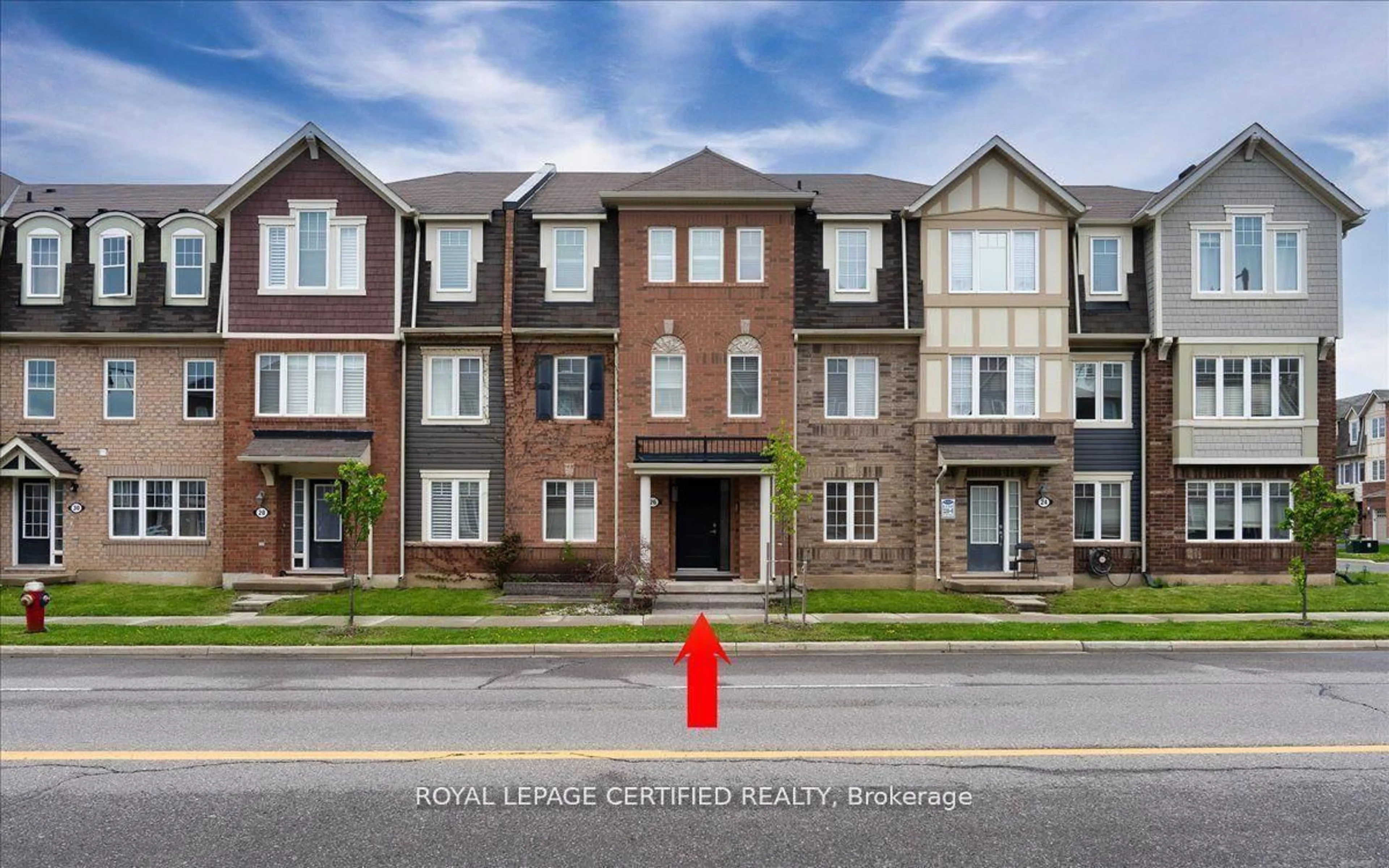 Home with brick exterior material, street for 26 Ganton Hts, Brampton Ontario L7A 0S4