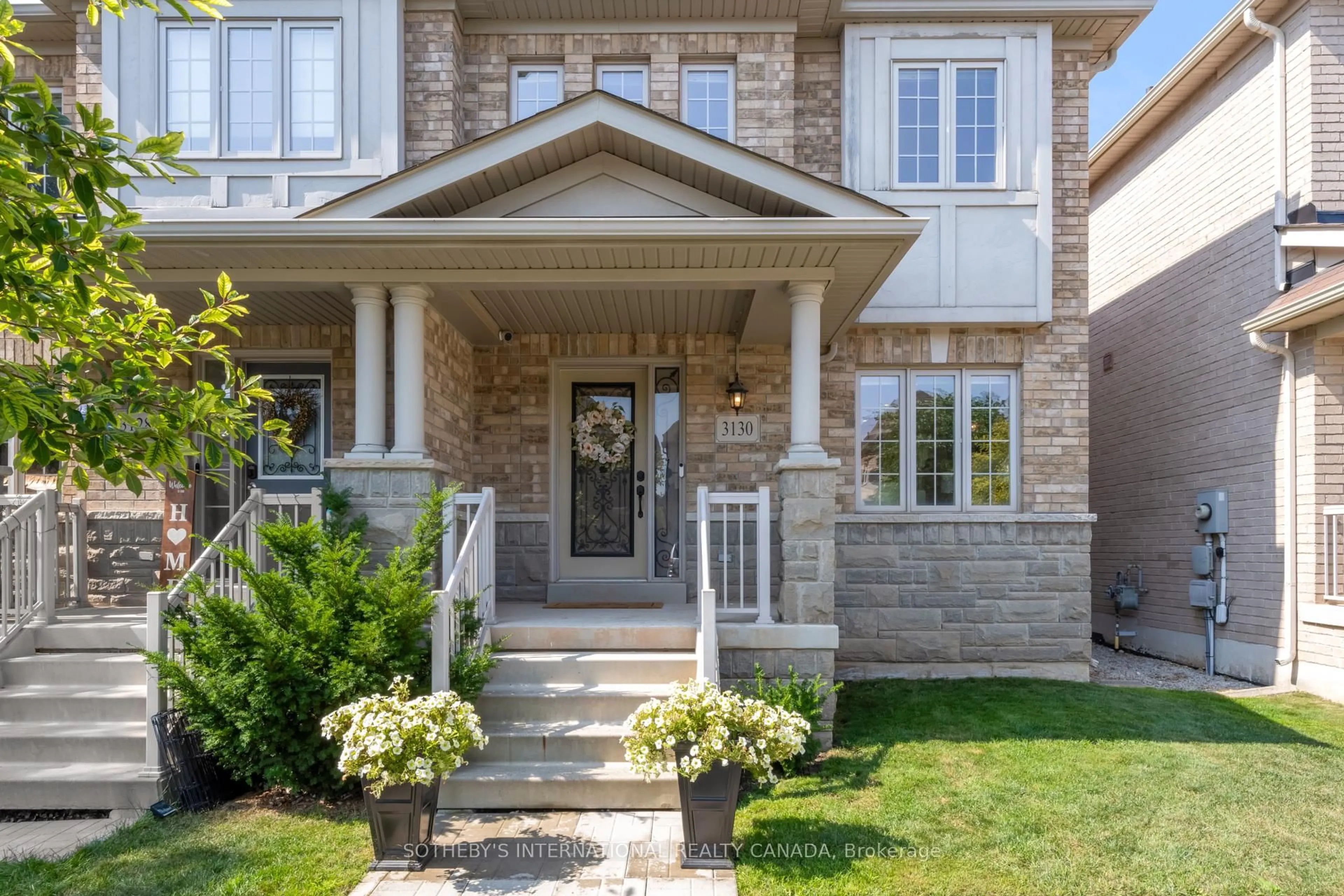 Home with brick exterior material, street for 3130 Robert Brown Blvd, Oakville Ontario L6M 0P5